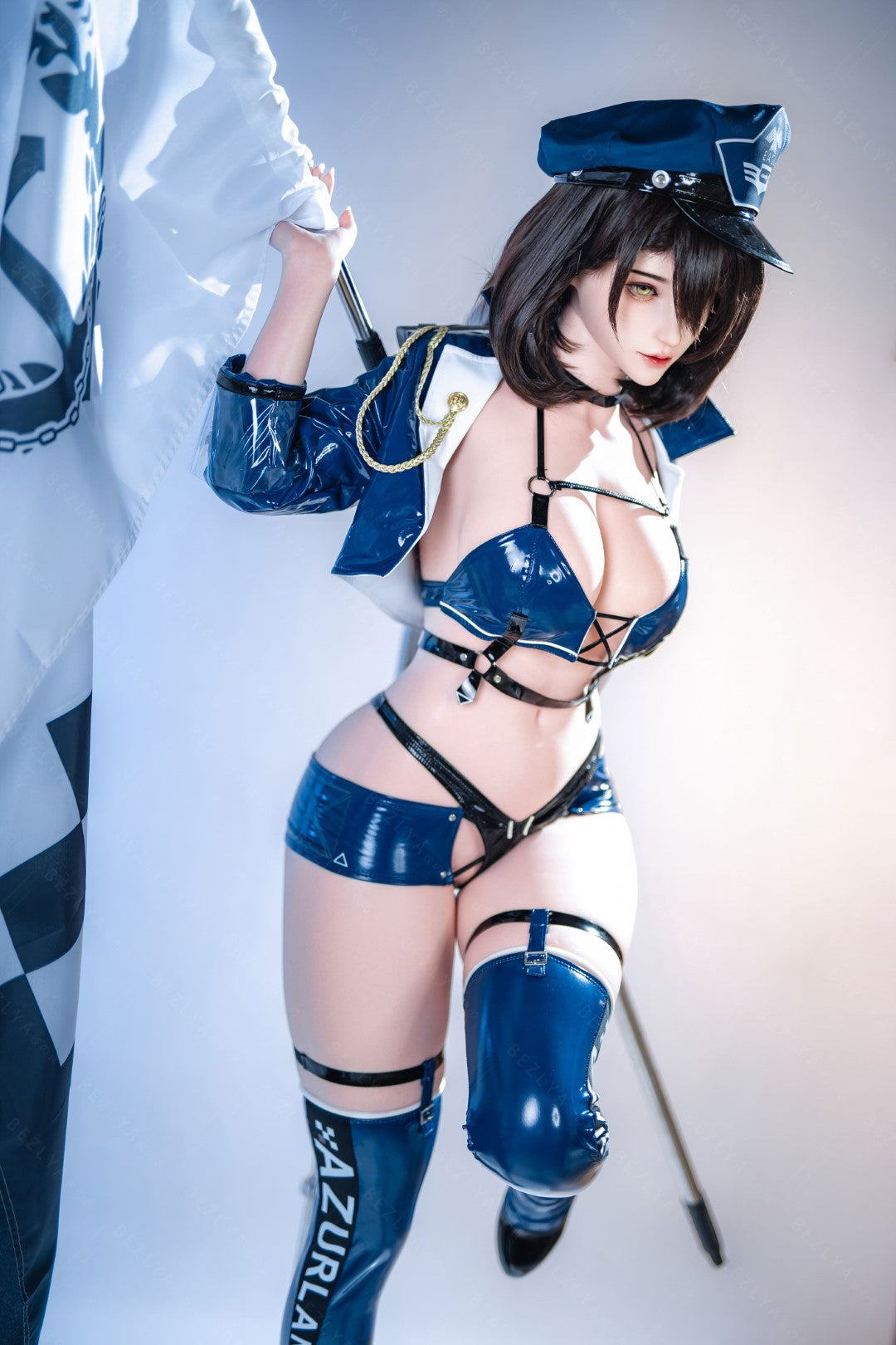 Yulania seksnukk (Bezlya Doll 155 cm E-tass 2,2CF silikoon)