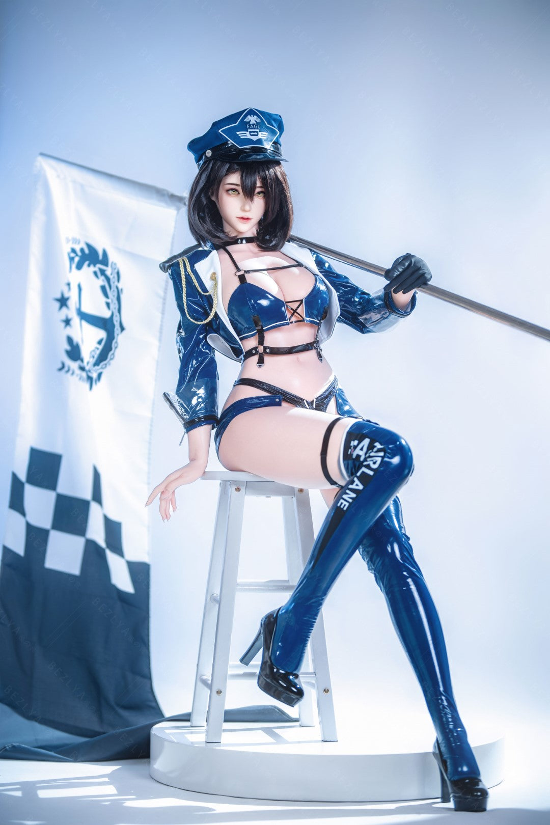 Yulania seksnukk (Bezlya Doll 155 cm E-tass 2,2CF silikoon)