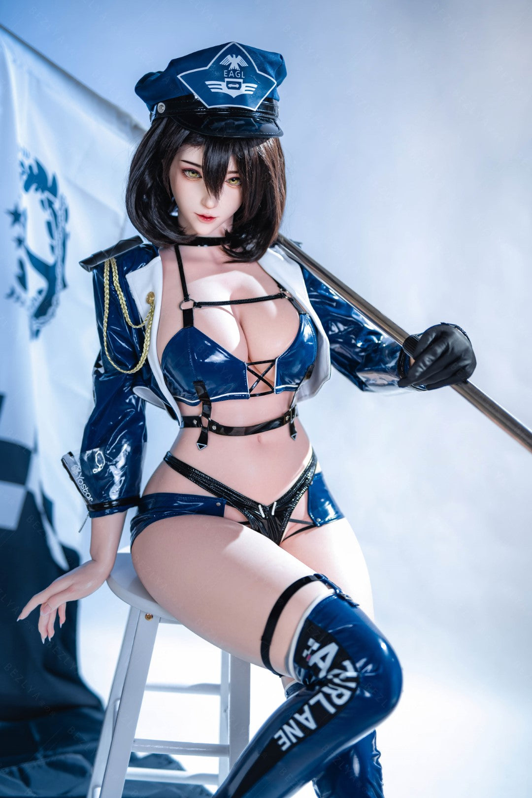 Yulania seksnukk (Bezlya Doll 155 cm E-tass 2,2CF silikoon)