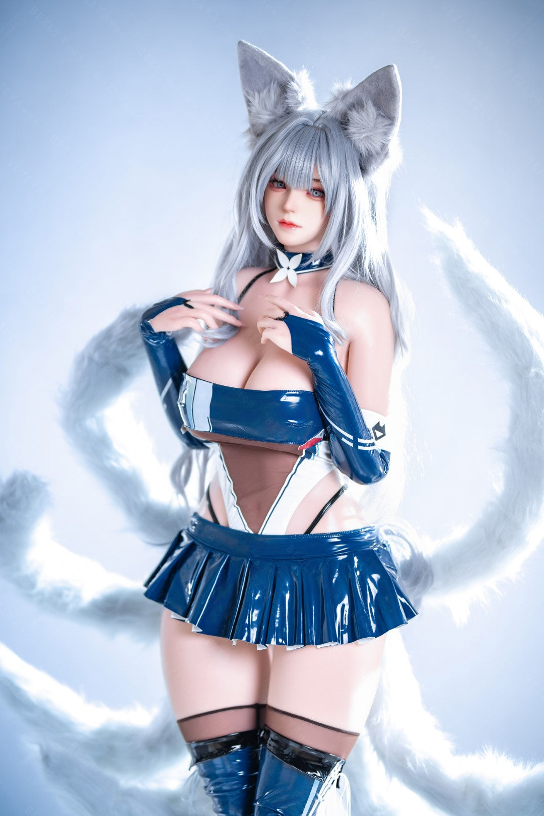 Campanula seksnukk (Bezlya Doll 155 cm E-tass 2,2CF silikoon)