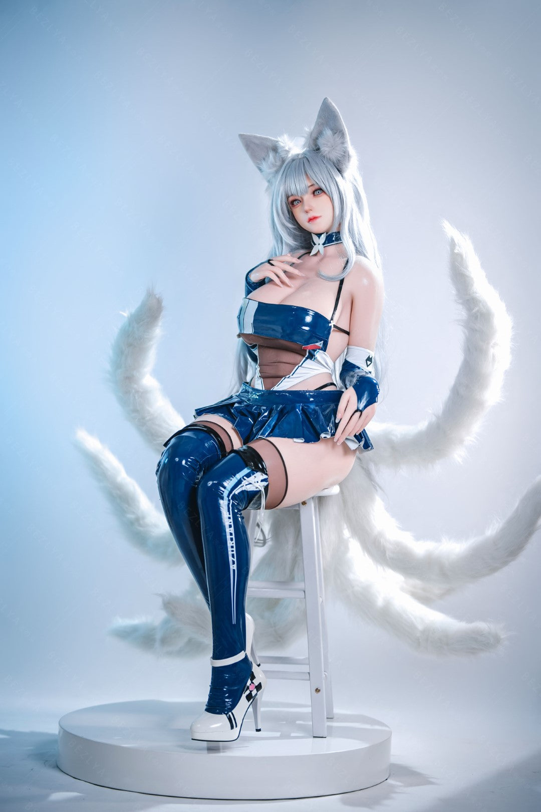 Campanula seksnukk (Bezlya Doll 155 cm E-tass 2,2CF silikoon)