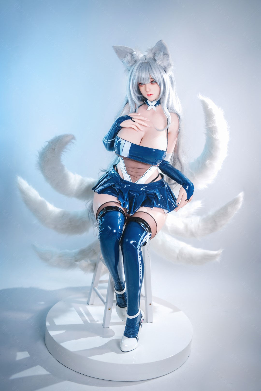 Campanula seksnukk (Bezlya Doll 155 cm E-tass 2,2CF silikoon)