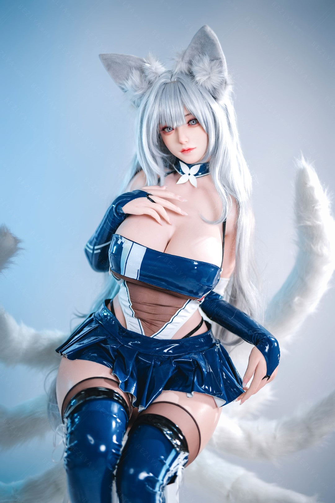 Campanula seksnukk (Bezlya Doll 155 cm E-tass 2,2CF silikoon)