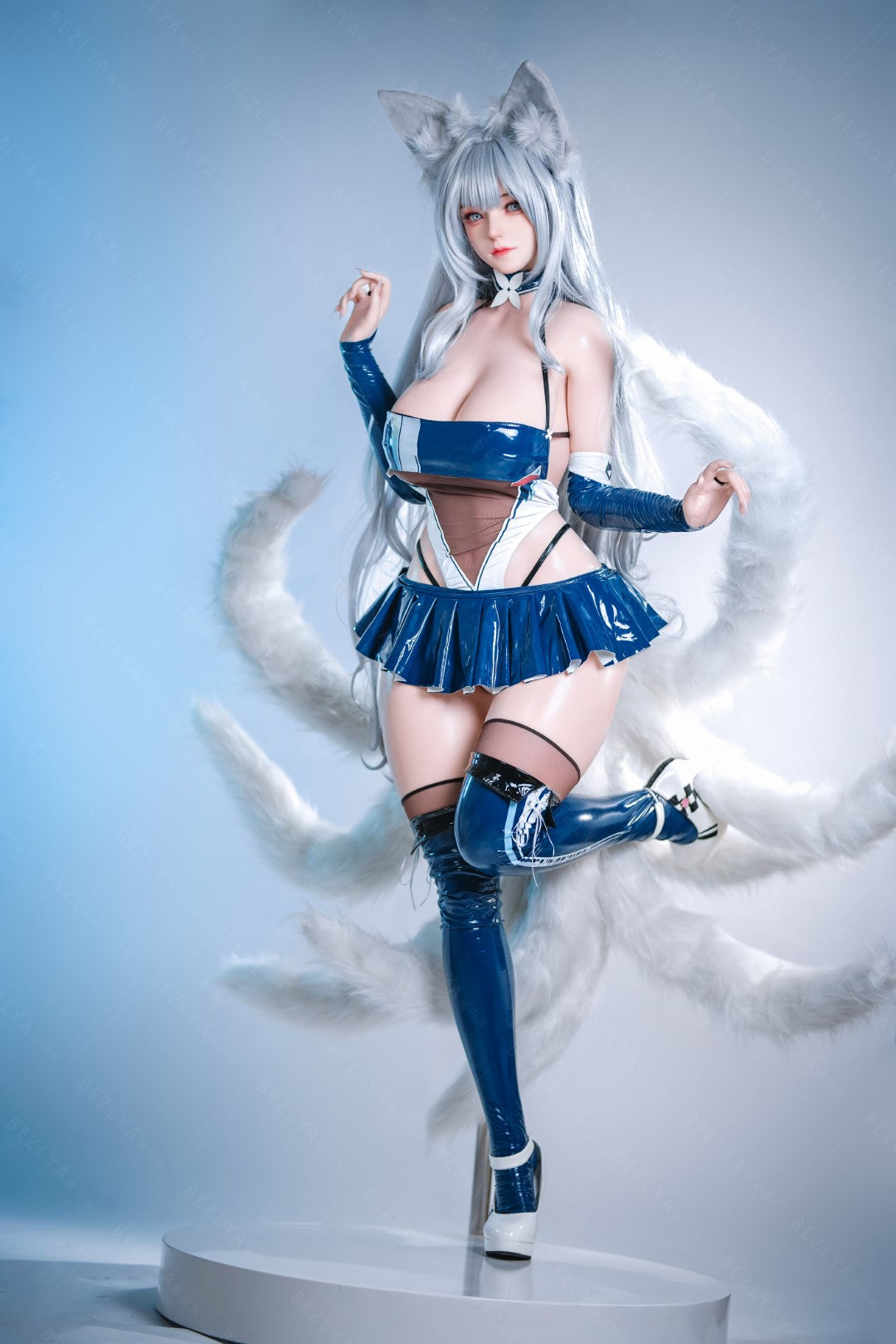 Campanula seksnukk (Bezlya Doll 155 cm E-tass 2,2CF silikoon)
