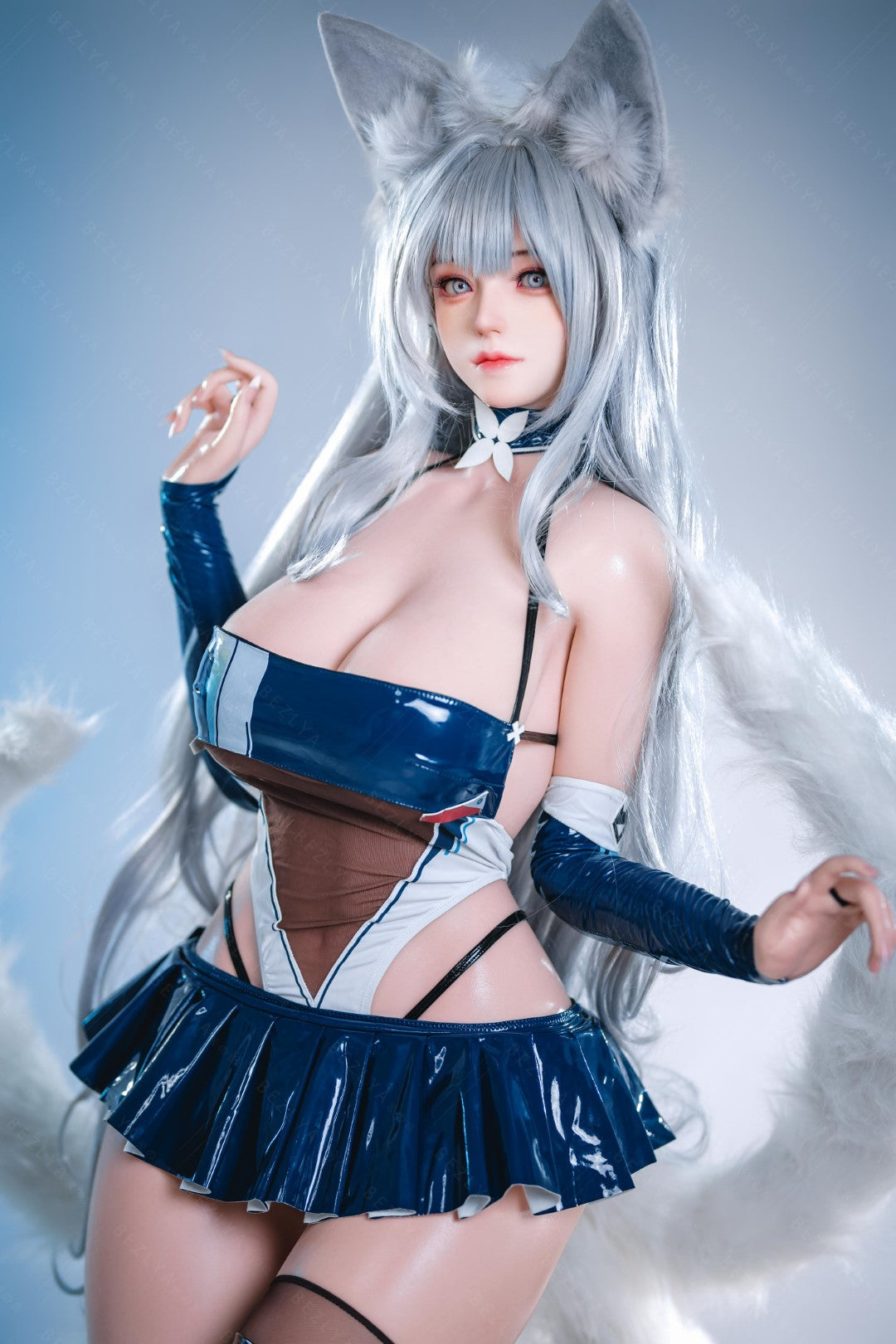 Campanula seksnukk (Bezlya Doll 155 cm E-tass 2,2CF silikoon)