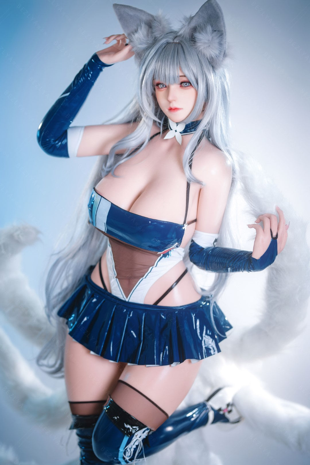Campanula seksnukk (Bezlya Doll 155 cm E-tass 2,2CF silikoon)