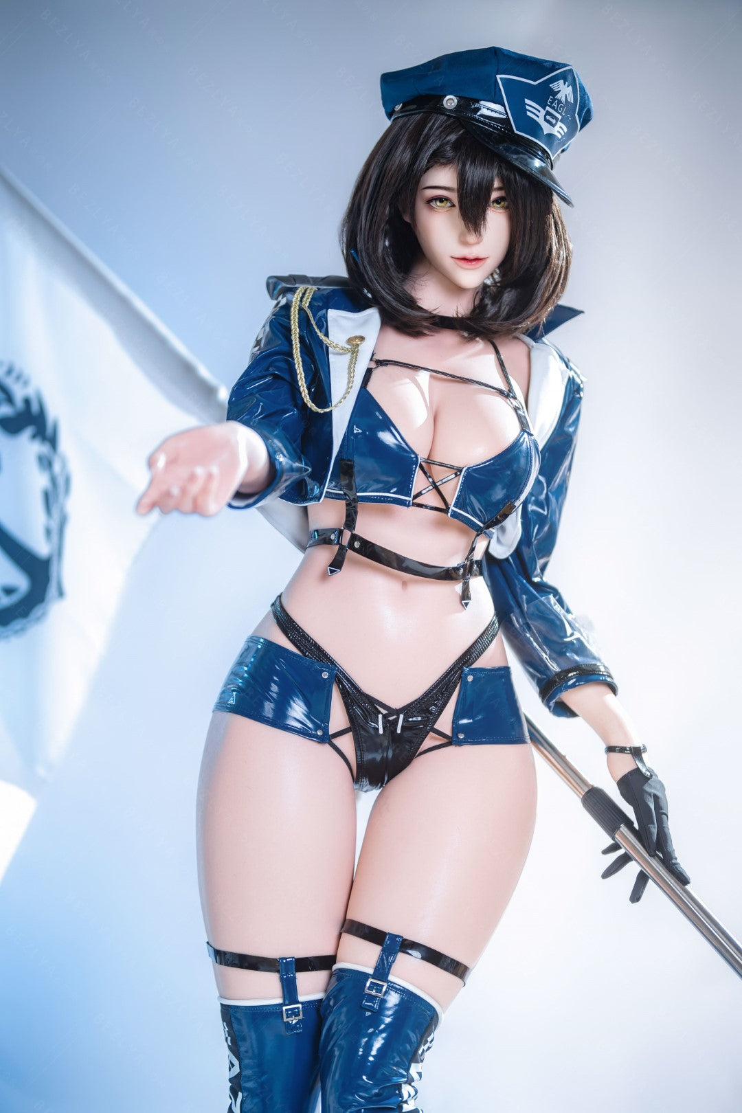 Yulania seksnukk (Bezlya Doll 155 cm E-tass 2,2CF silikoon)