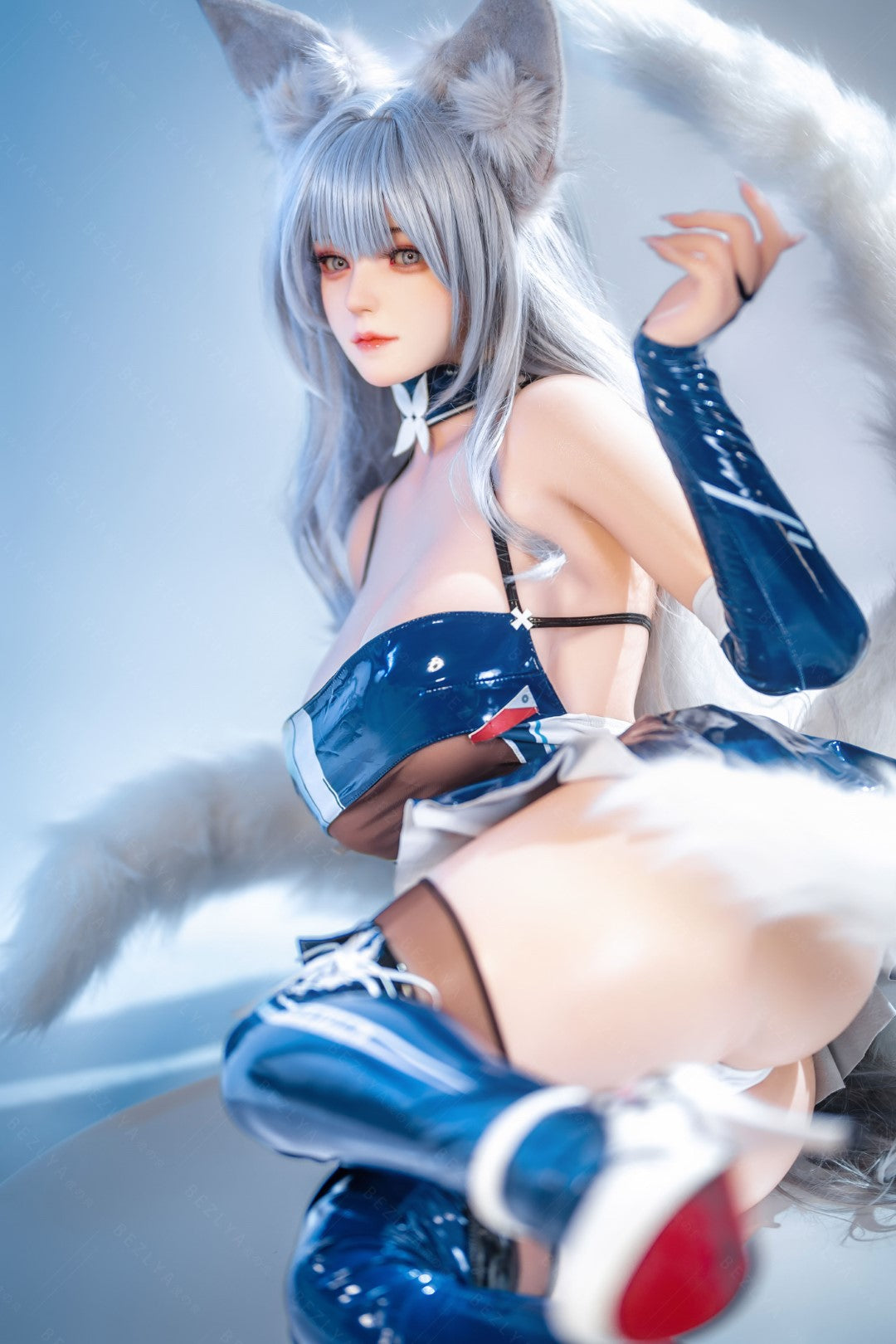 Campanula seksnukk (Bezlya Doll 155 cm E-tass 2,2CF silikoon)