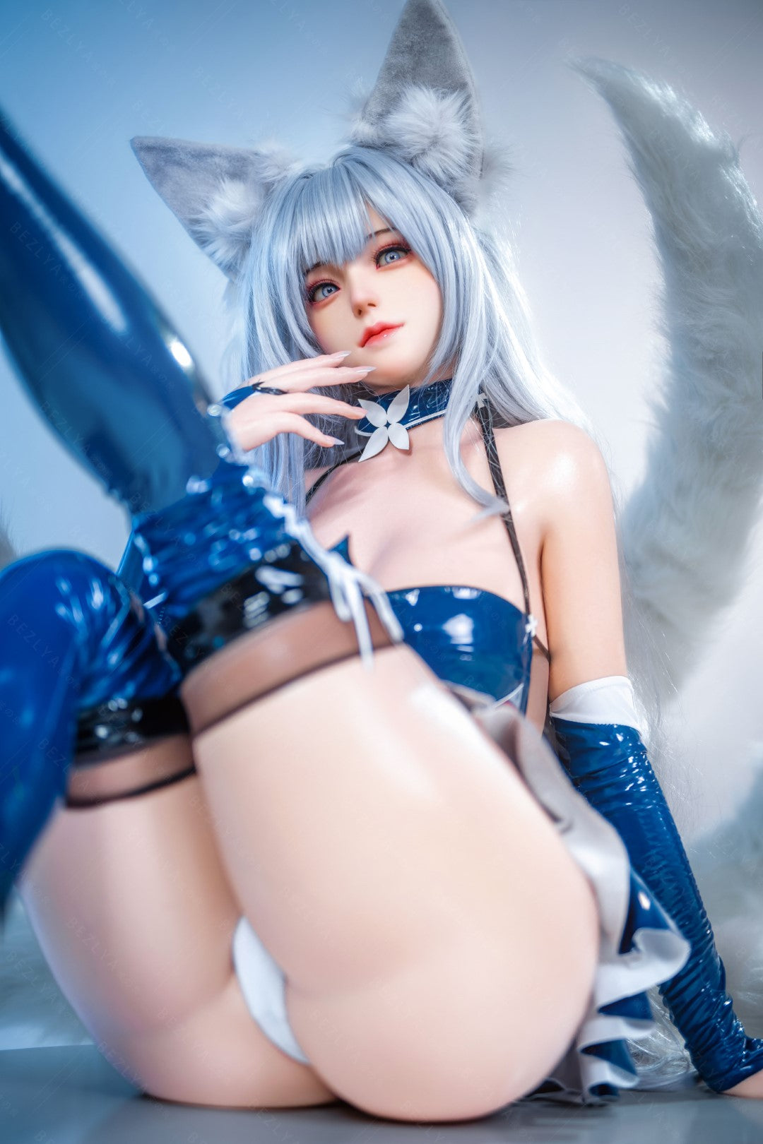 Campanula seksnukk (Bezlya Doll 155 cm E-tass 2,2CF silikoon)