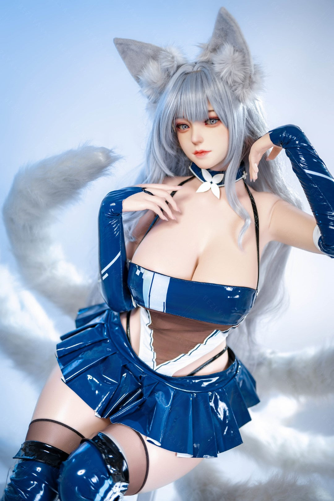Campanula seksnukk (Bezlya Doll 155 cm E-tass 2,2CF silikoon)