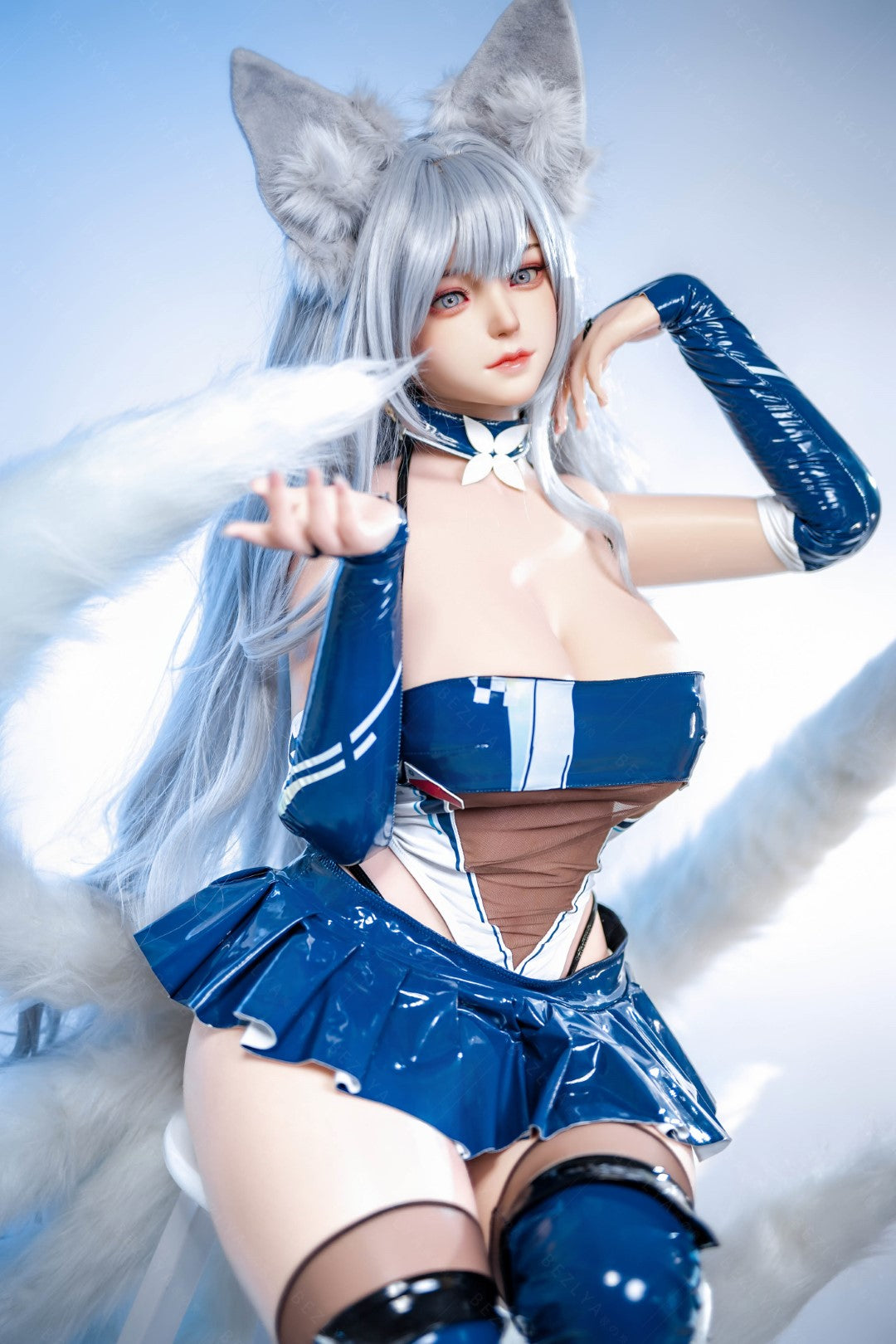 Campanula seksnukk (Bezlya Doll 155 cm E-tass 2,2CF silikoon)