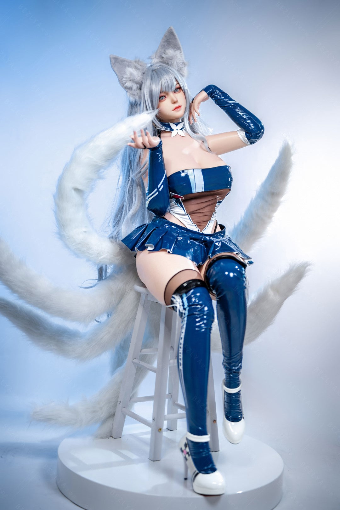 Campanula seksnukk (Bezlya Doll 155 cm E-tass 2,2CF silikoon)