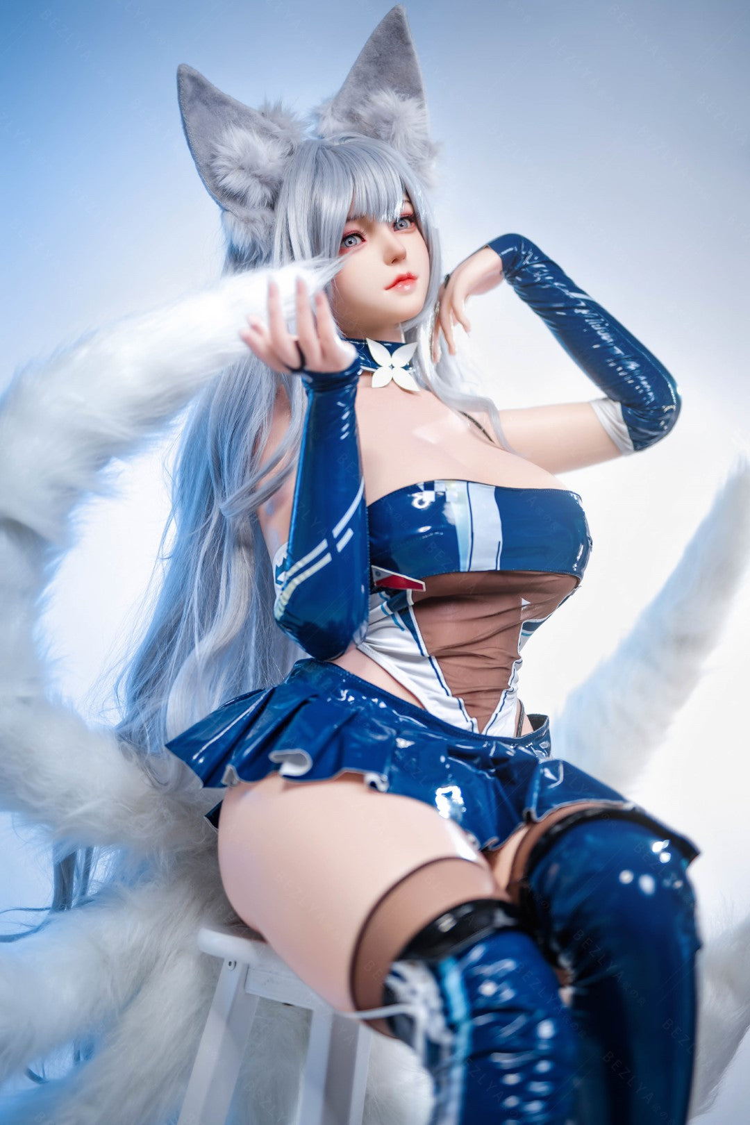 Campanula seksnukk (Bezlya Doll 155 cm E-tass 2,2CF silikoon)
