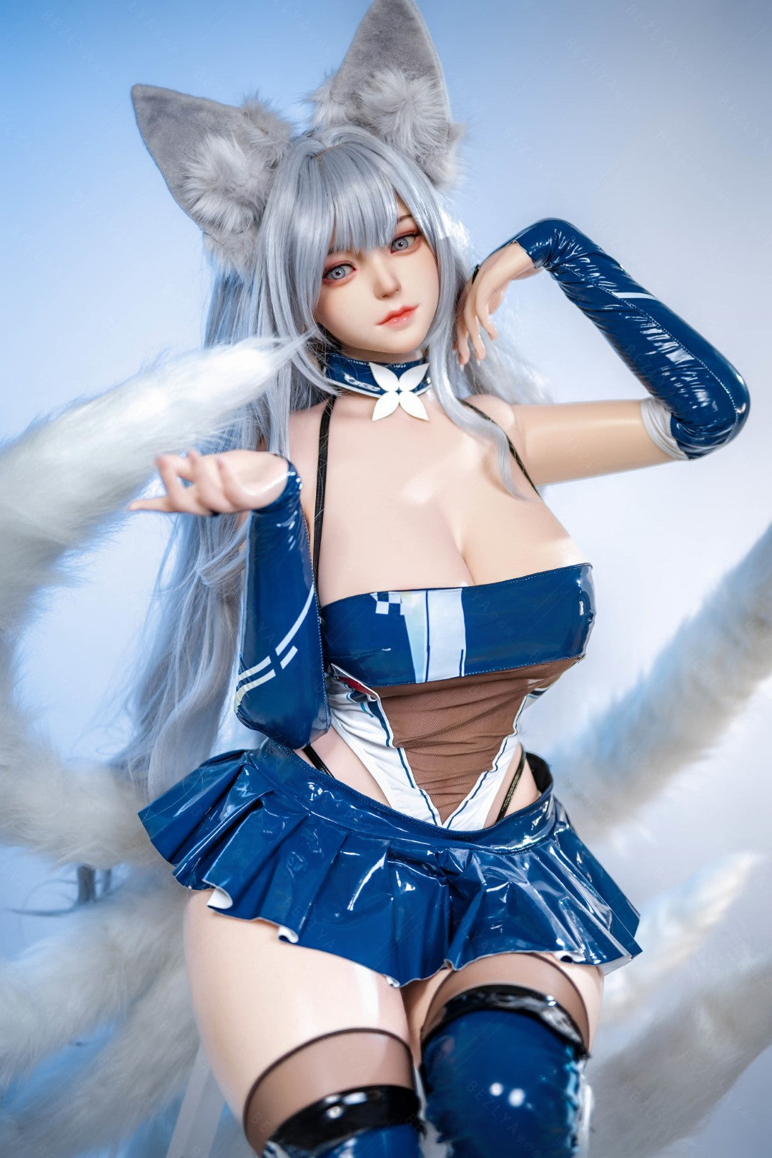 Campanula seksnukk (Bezlya Doll 155 cm E-tass 2,2CF silikoon)