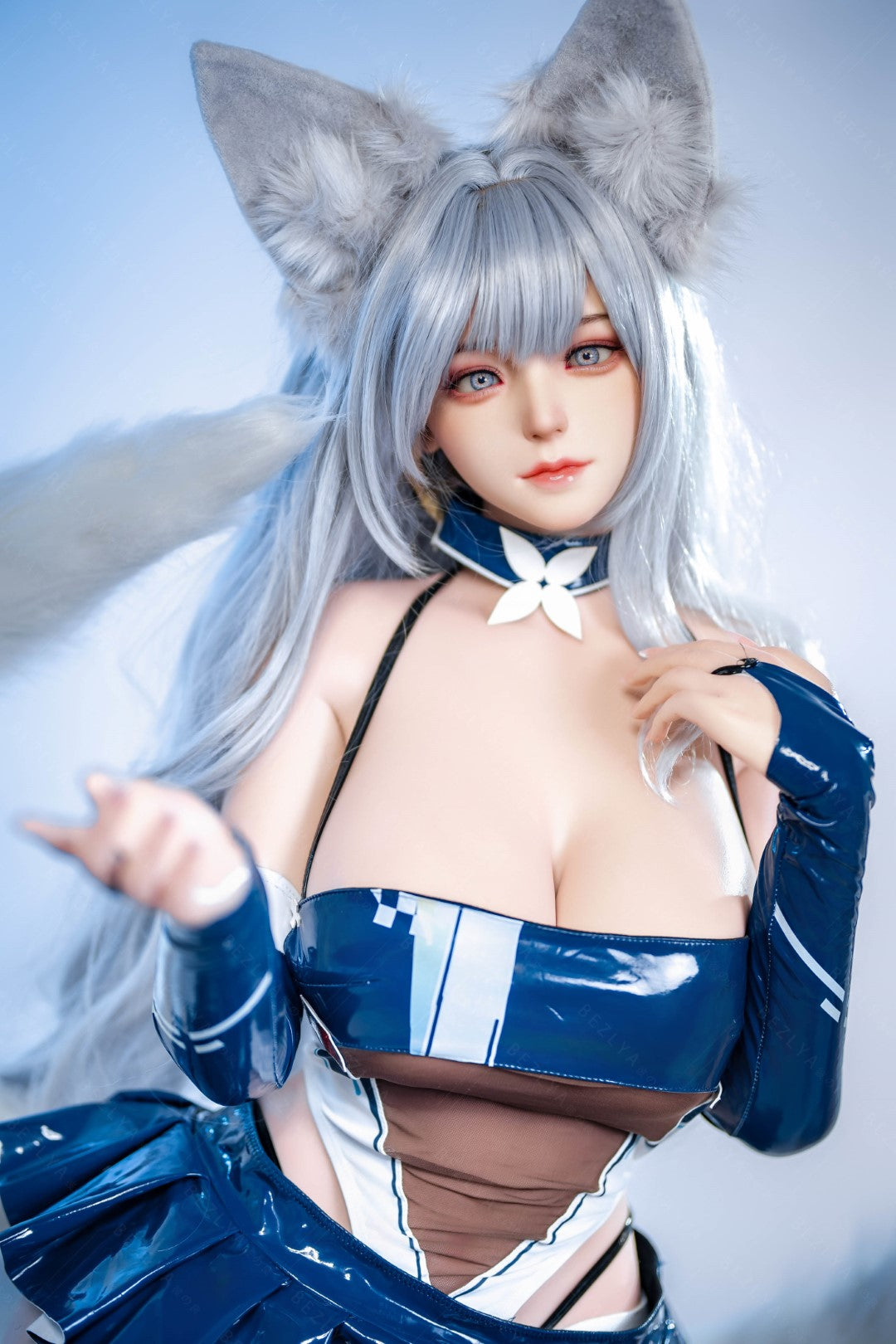 Campanula seksnukk (Bezlya Doll 155 cm E-tass 2,2CF silikoon)