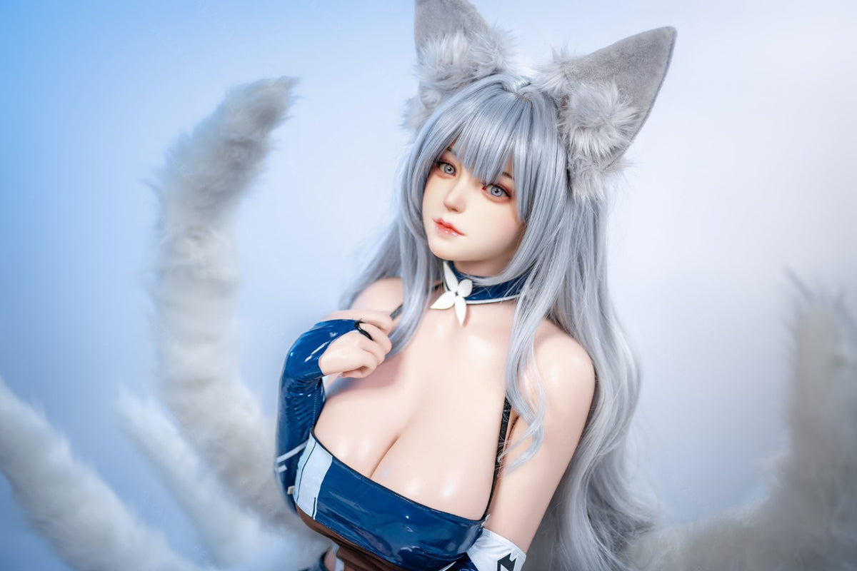 Campanula seksnukk (Bezlya Doll 155 cm E-tass 2,2CF silikoon)
