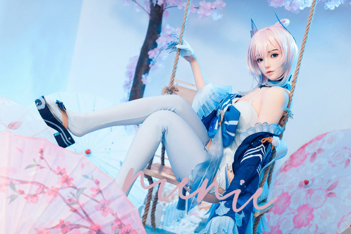 Cyrtenthera seksnukk (Bezlya Doll 155 cm B tass 2,0 TPE + silikoon)