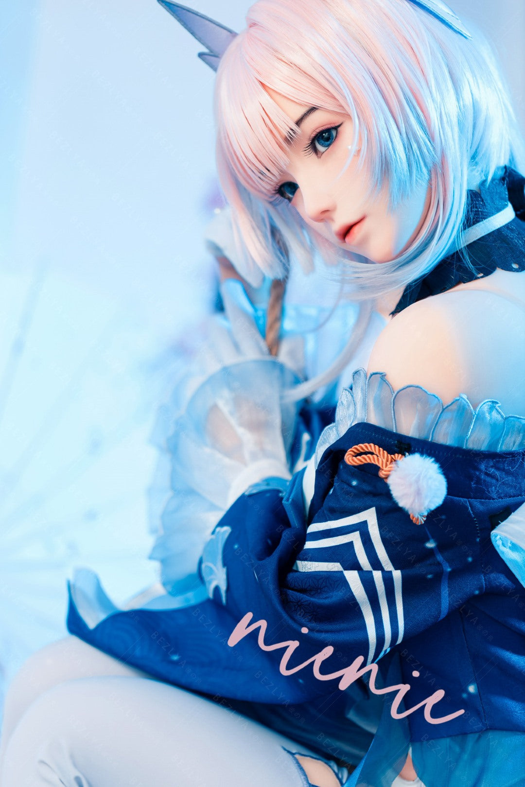 Cyrtenthera seksnukk (Bezlya Doll 155 cm B tass 2,0 TPE + silikoon)