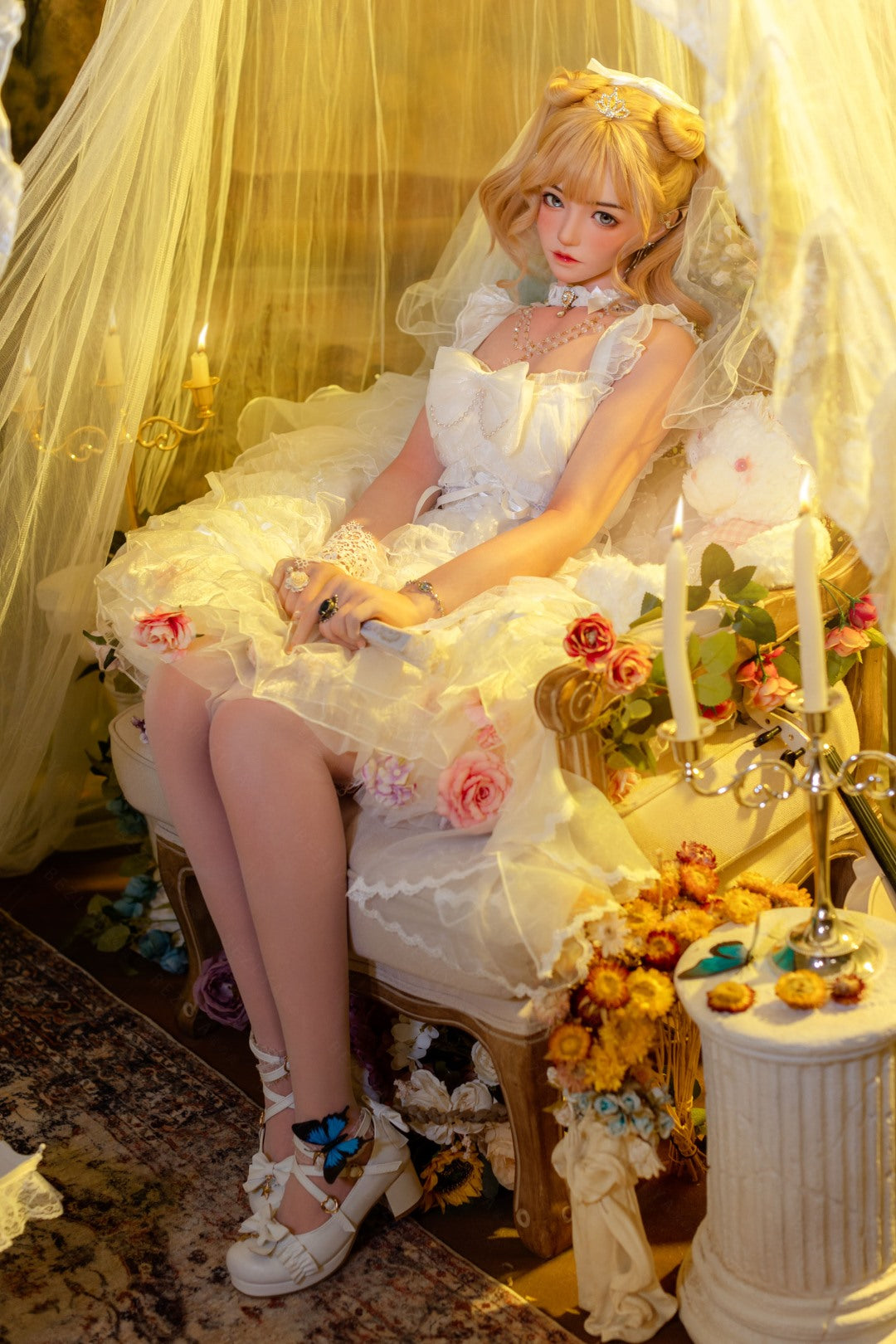 Oleander seksnukk (Bezlya Doll 156 cm B tass 2,1 silikoon)