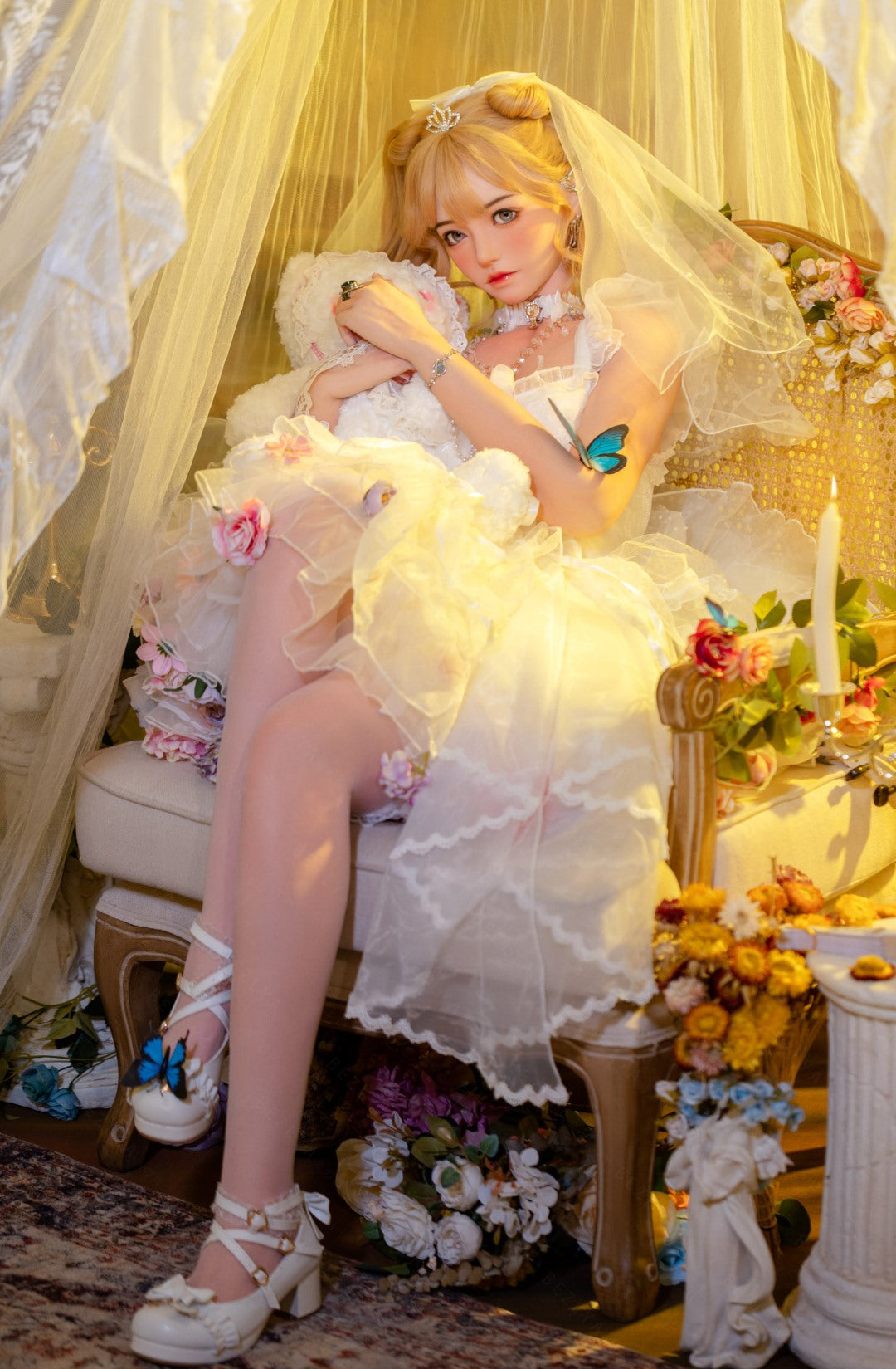 Oleander seksnukk (Bezlya Doll 156 cm B tass 2,1 silikoon)