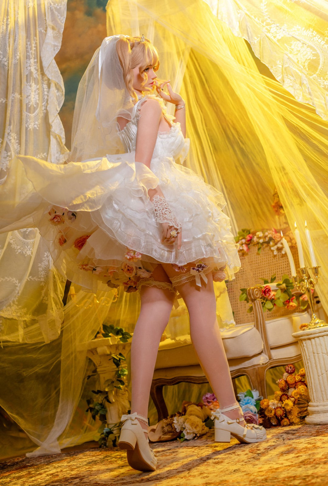 Oleander seksnukk (Bezlya Doll 156 cm B tass 2,1 silikoon)