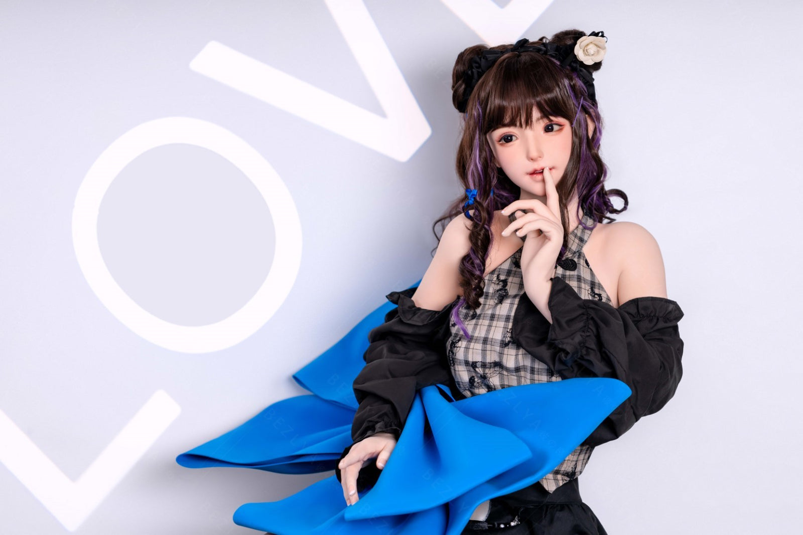 Pisumi seksnukk (Bezlya Doll 150 cm B tass 2,1 silikoon)