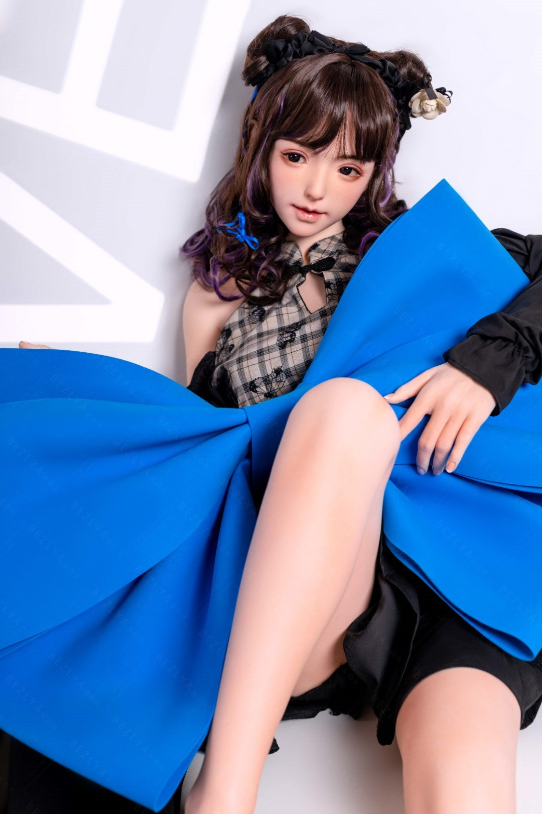 Pisumi seksnukk (Bezlya Doll 150 cm B tass 2,1 silikoon)