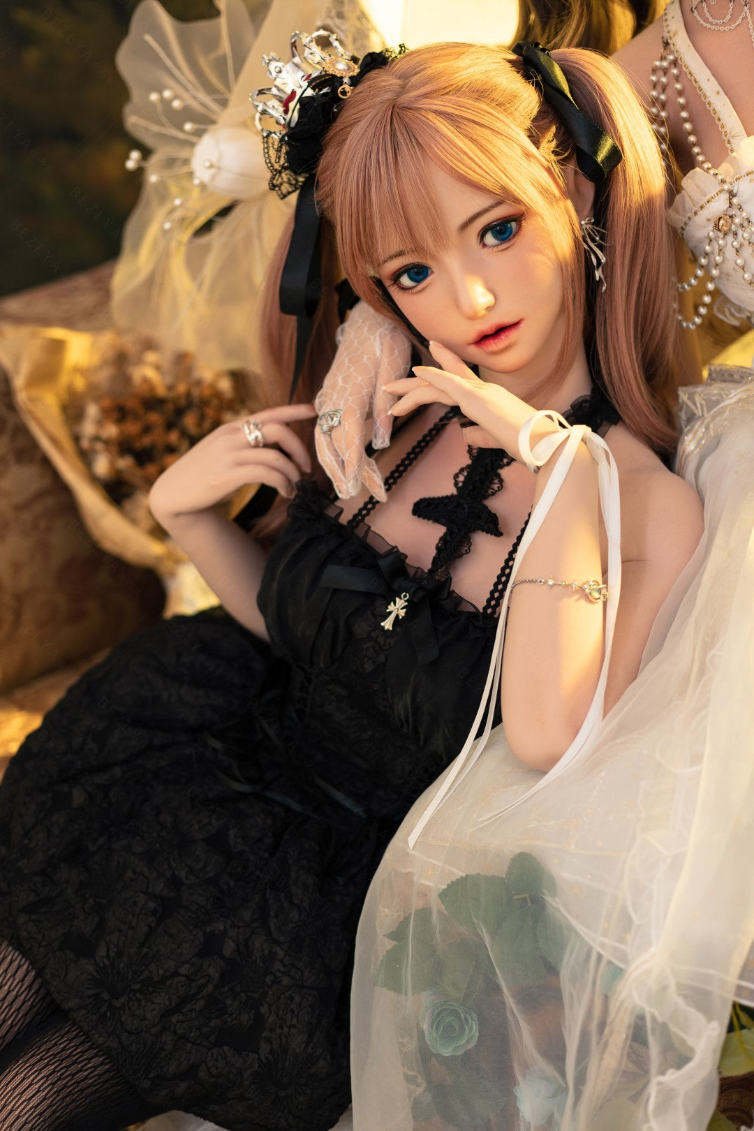 Campanula seksnukk (Bezlya Doll 149 cm D-tass 2,1 silikoon)