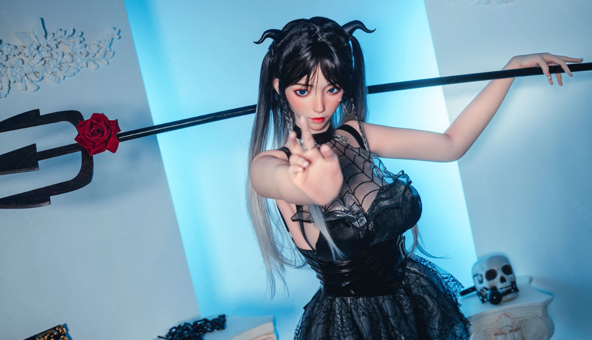 Cyrtenthera seksnukk (Bezlya Doll 163 cm C-tass 2,1 silikoon)