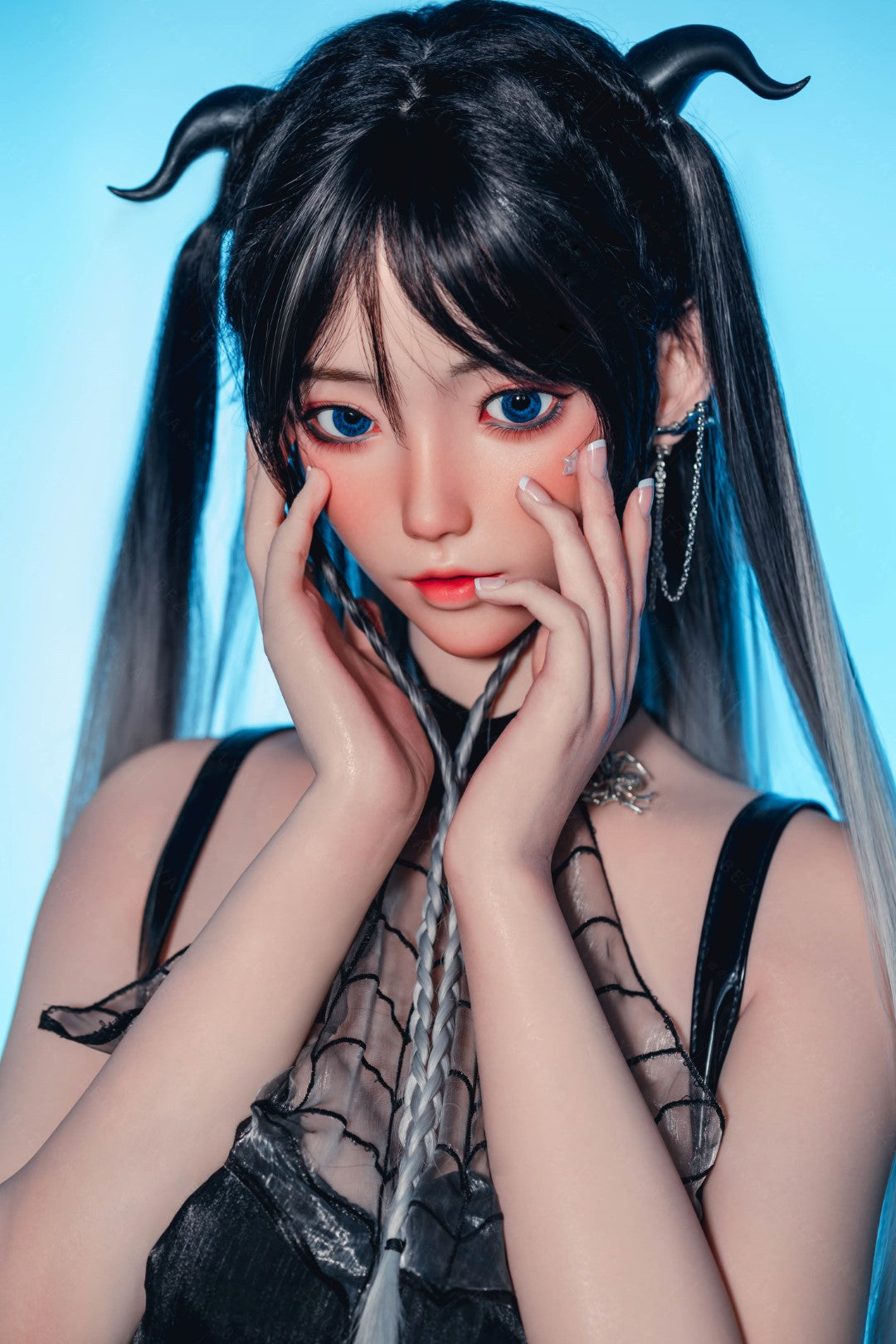 Cyrtenthera seksnukk (Bezlya Doll 163 cm C-tass 2,1 silikoon)