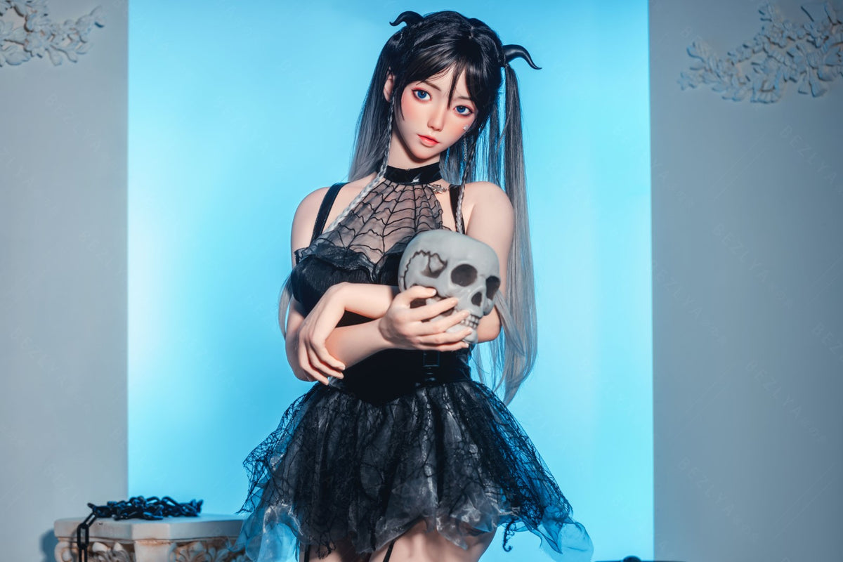 Cyrtenthera seksnukk (Bezlya Doll 163 cm C-tass 2,1 silikoon)