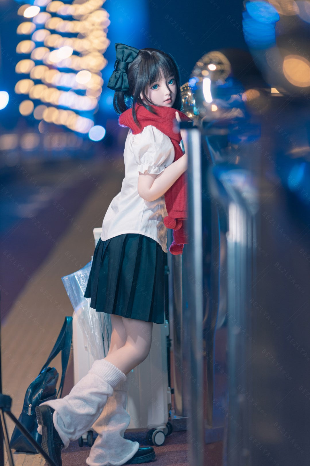 Convallaria seksnukk (Bezlya Doll 150 cm B tass 2,1 silikoon)