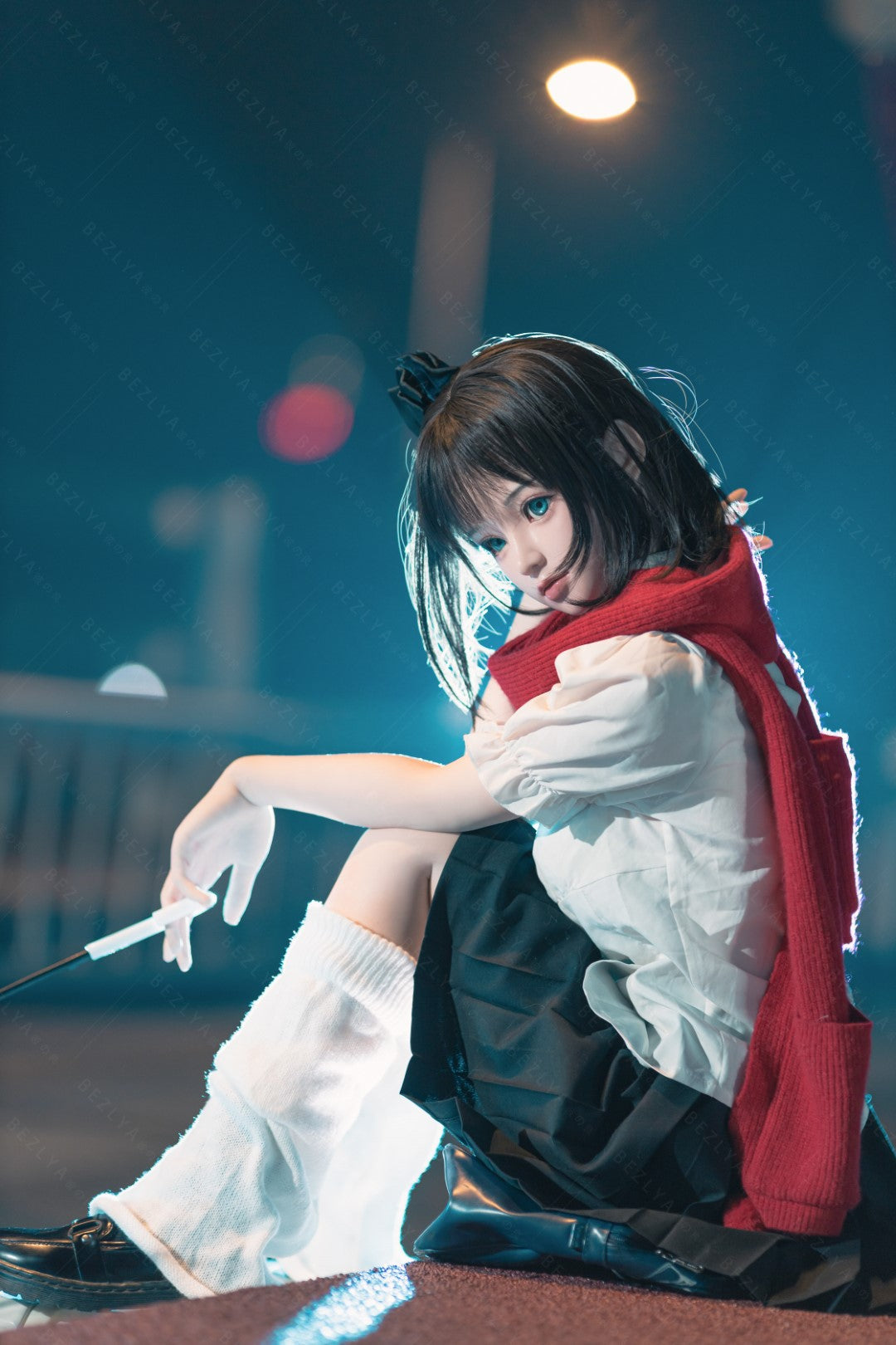 Convallaria seksnukk (Bezlya Doll 150 cm B tass 2,1 silikoon)