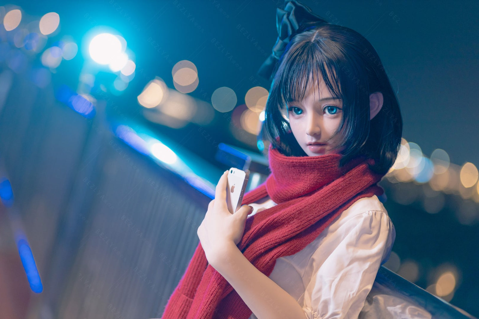 Convallaria seksnukk (Bezlya Doll 150 cm B tass 2,1 silikoon)