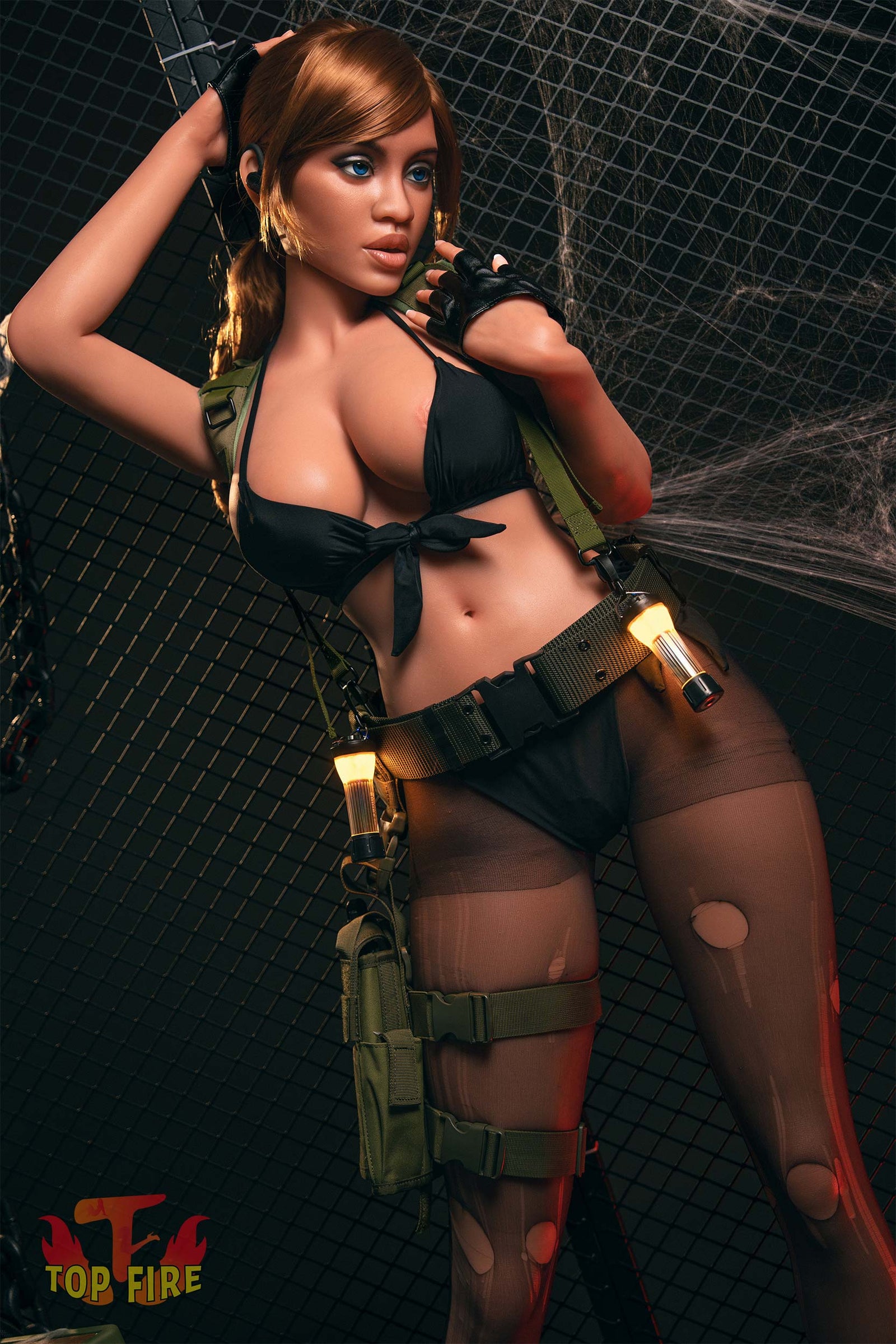 Hedy Sexdocka (Top Fire Doll 163cm G-kupa T04 Silikon)