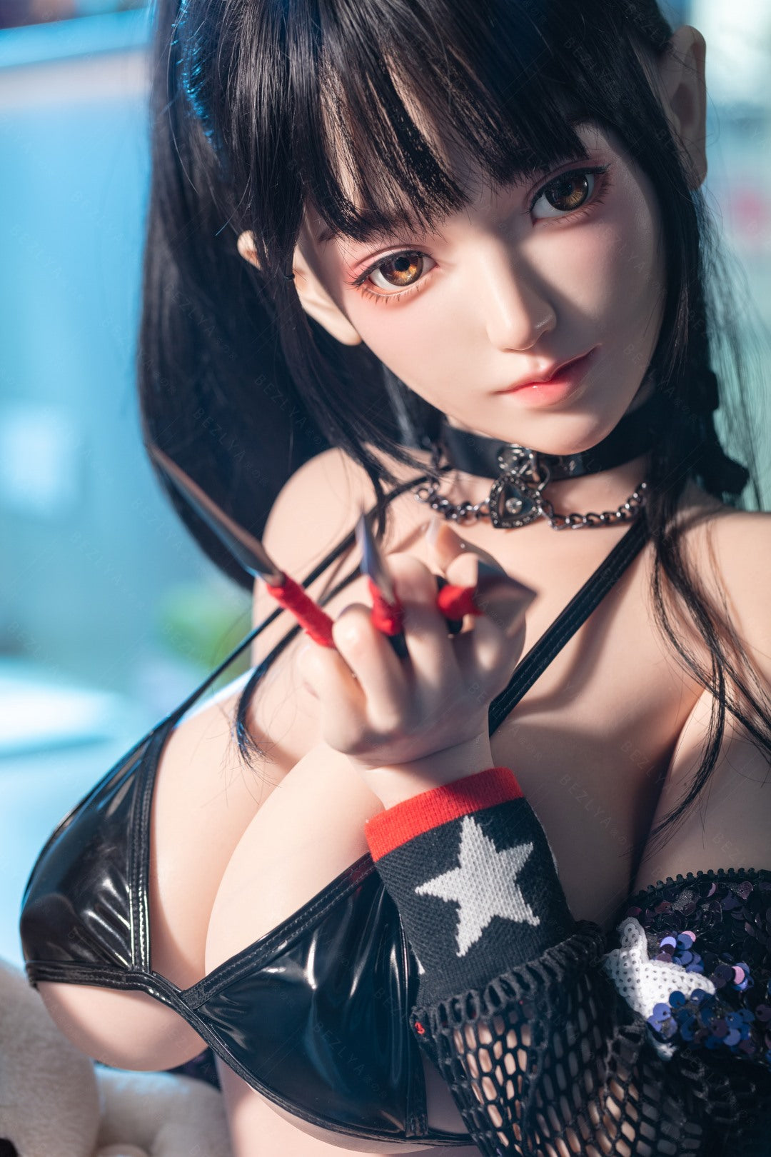 Paeonia seksnukk (Bezlya Doll 145 cm F-tass 2,2CF silikoon)
