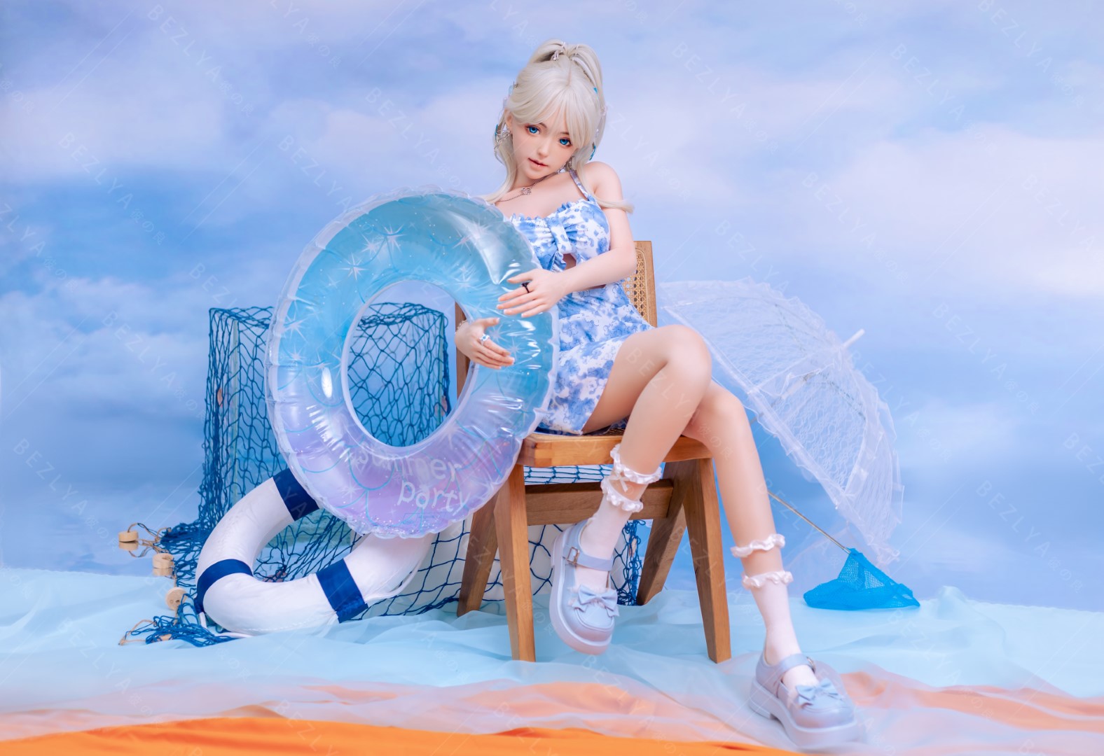 Pisumi seksnukk (Bezlya Doll 149 cm D-tass 2,1 silikoon)
