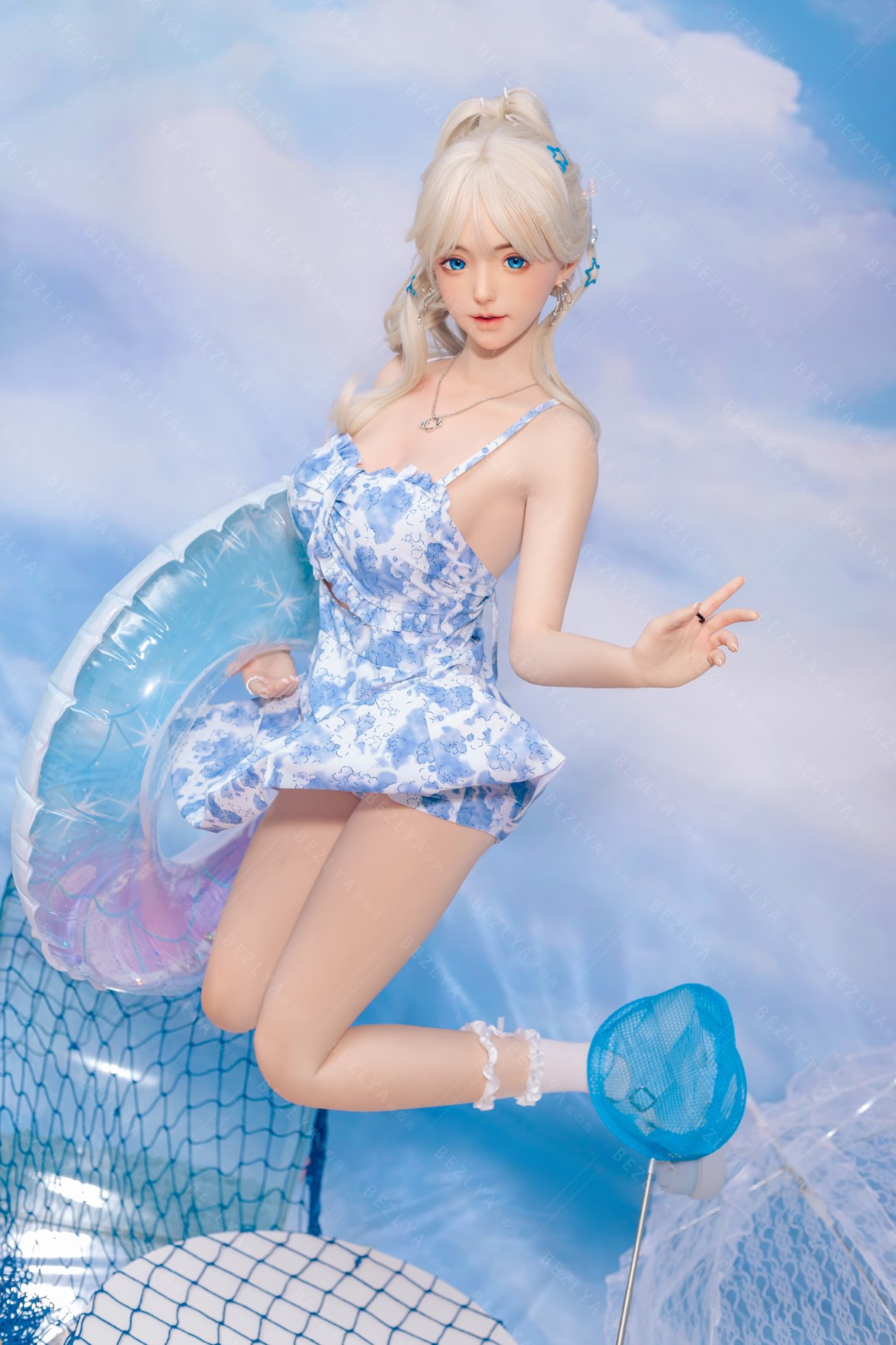 Pisumi seksnukk (Bezlya Doll 149 cm D-tass 2,1 silikoon)