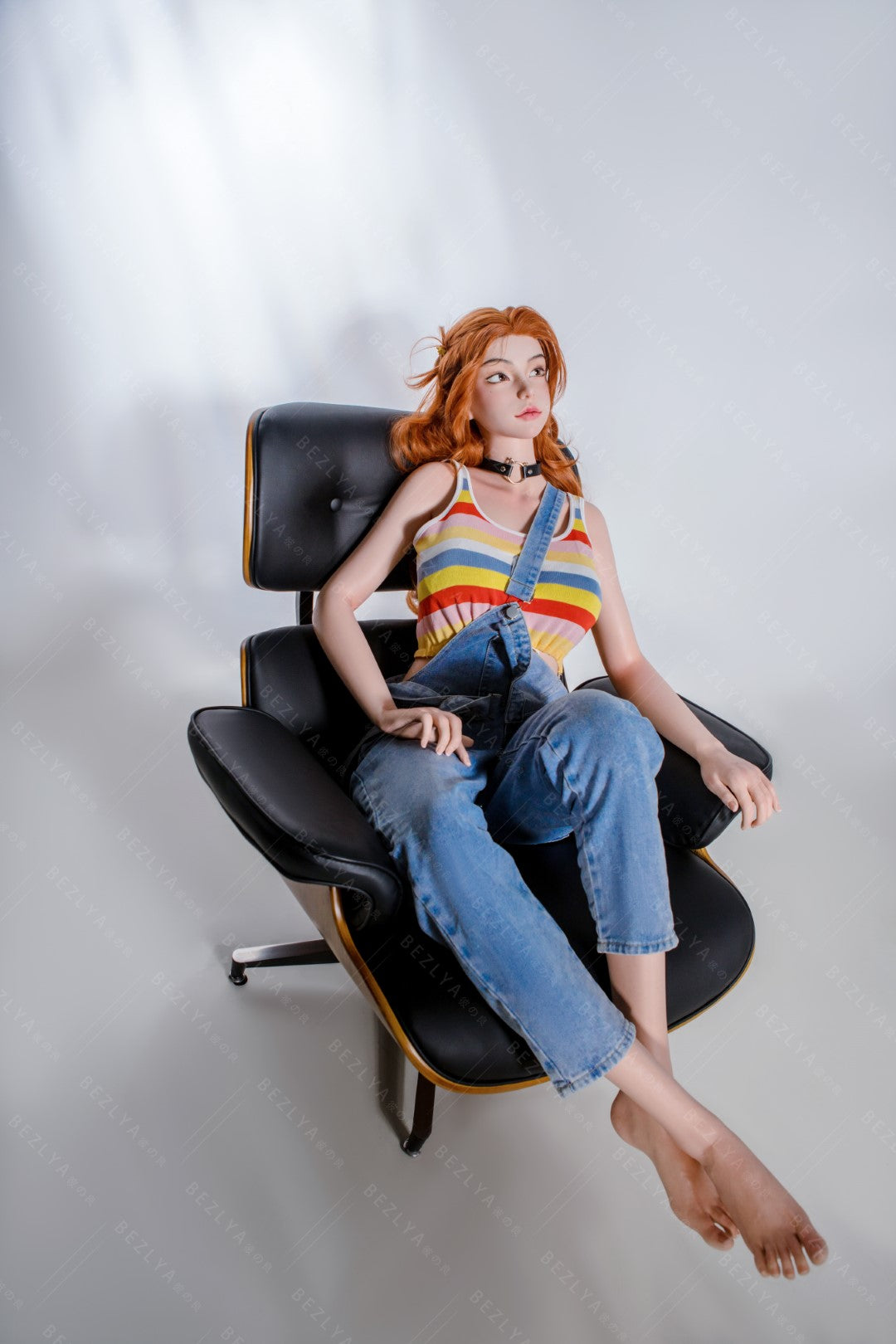 Aglaia seksnukk (Bezlya Doll 163 cm C-tass 2,1 silikoon)