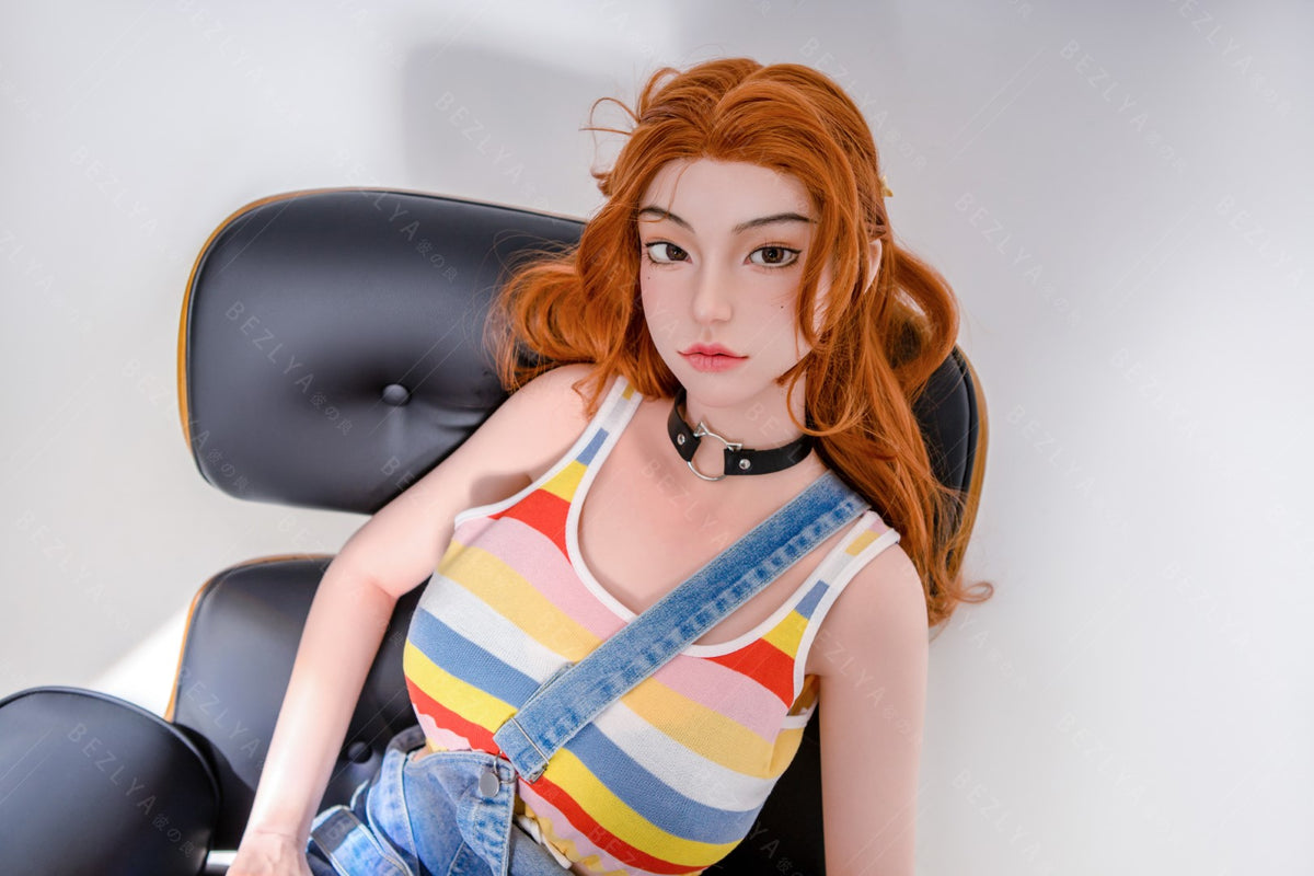 Aglaia seksnukk (Bezlya Doll 163 cm C-tass 2,1 silikoon)