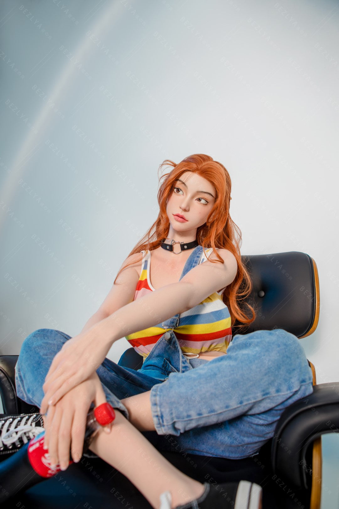 Aglaia seksnukk (Bezlya Doll 163 cm C-tass 2,1 silikoon)