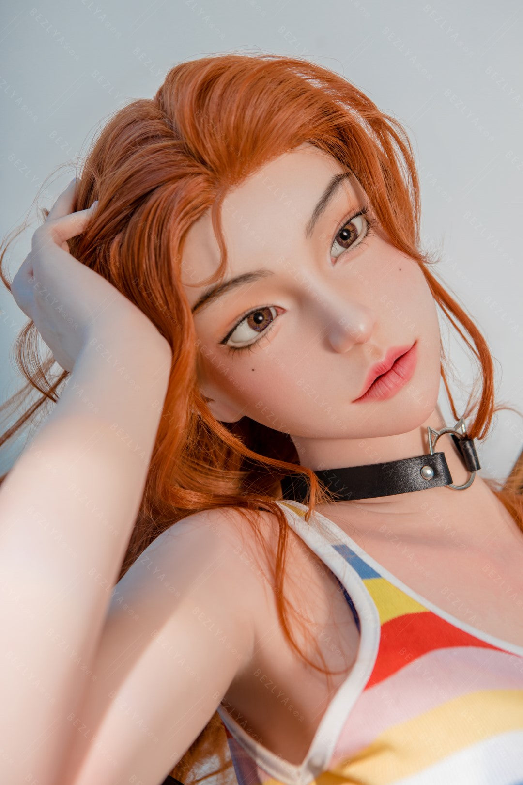 Aglaia seksnukk (Bezlya Doll 163 cm C-tass 2,1 silikoon)