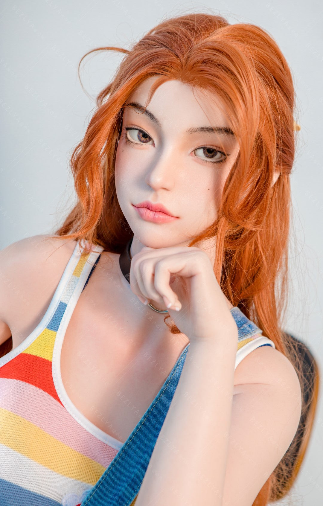 Aglaia seksnukk (Bezlya Doll 163 cm C-tass 2,1 silikoon)
