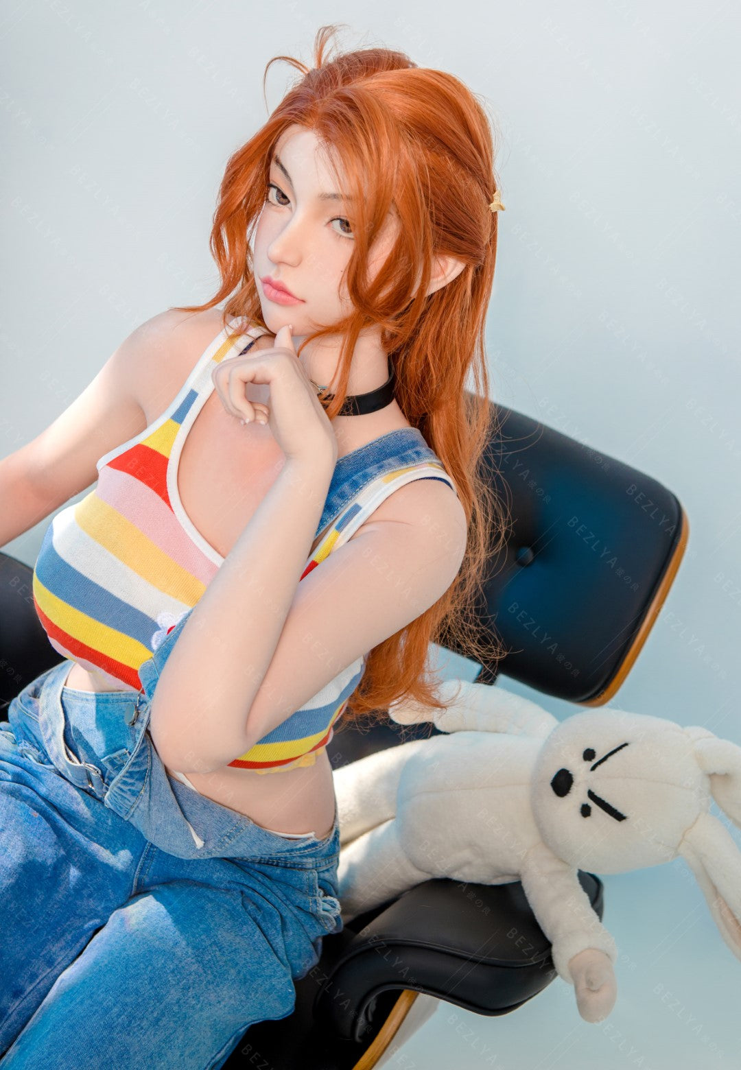Aglaia seksnukk (Bezlya Doll 163 cm C-tass 2,1 silikoon)