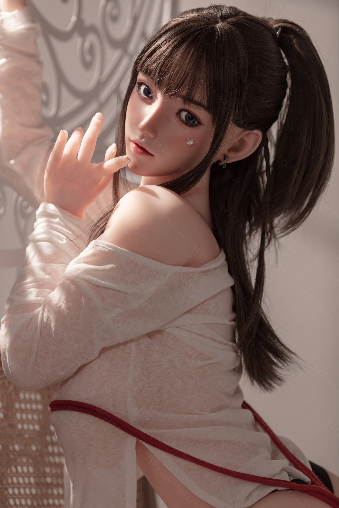 Cyrtenthera seksnukk (Bezlya Doll 155 cm F tass 2,0 TPE + silikoon)