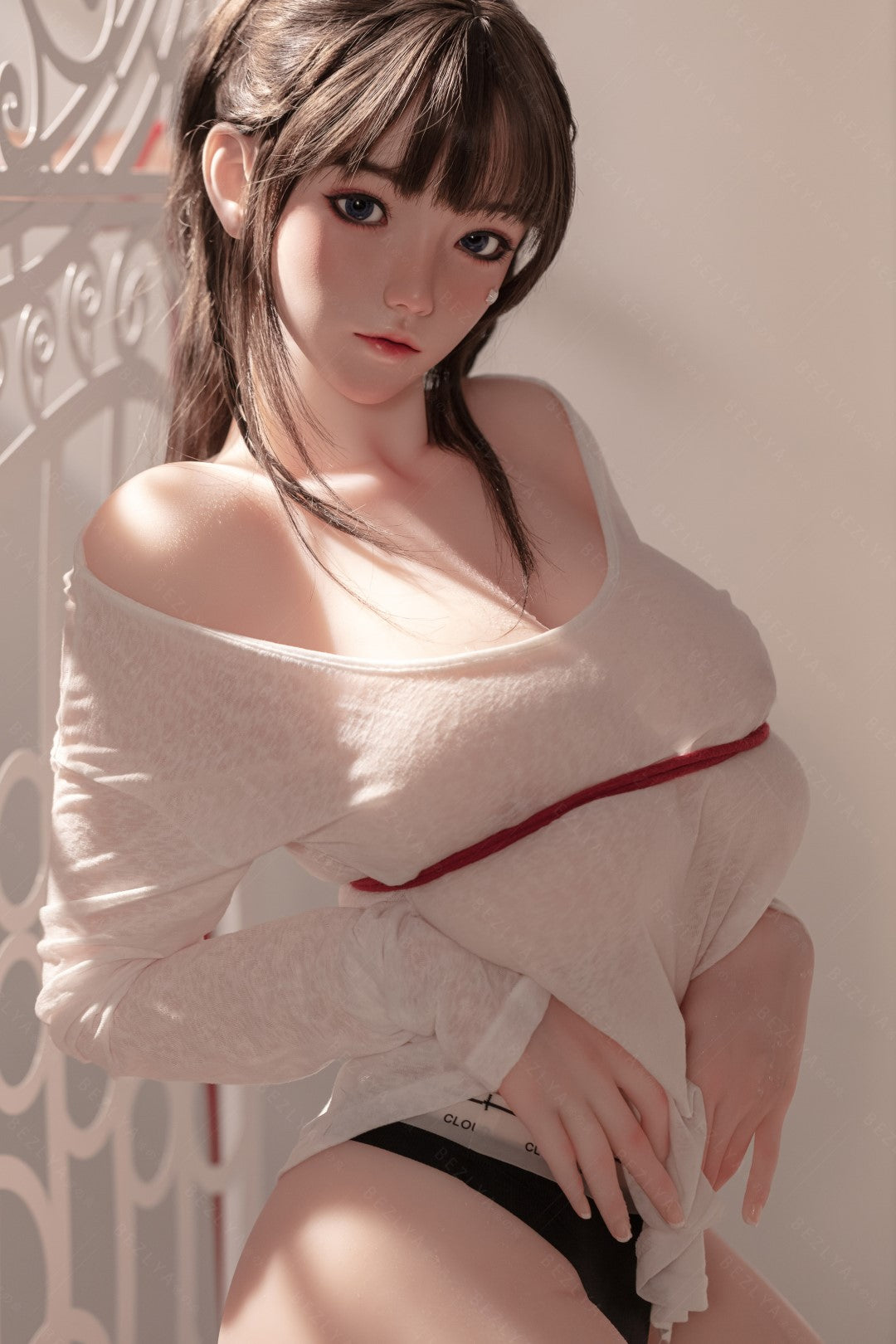 Cyrtenthera seksnukk (Bezlya Doll 155 cm F tass 2,0 TPE + silikoon)