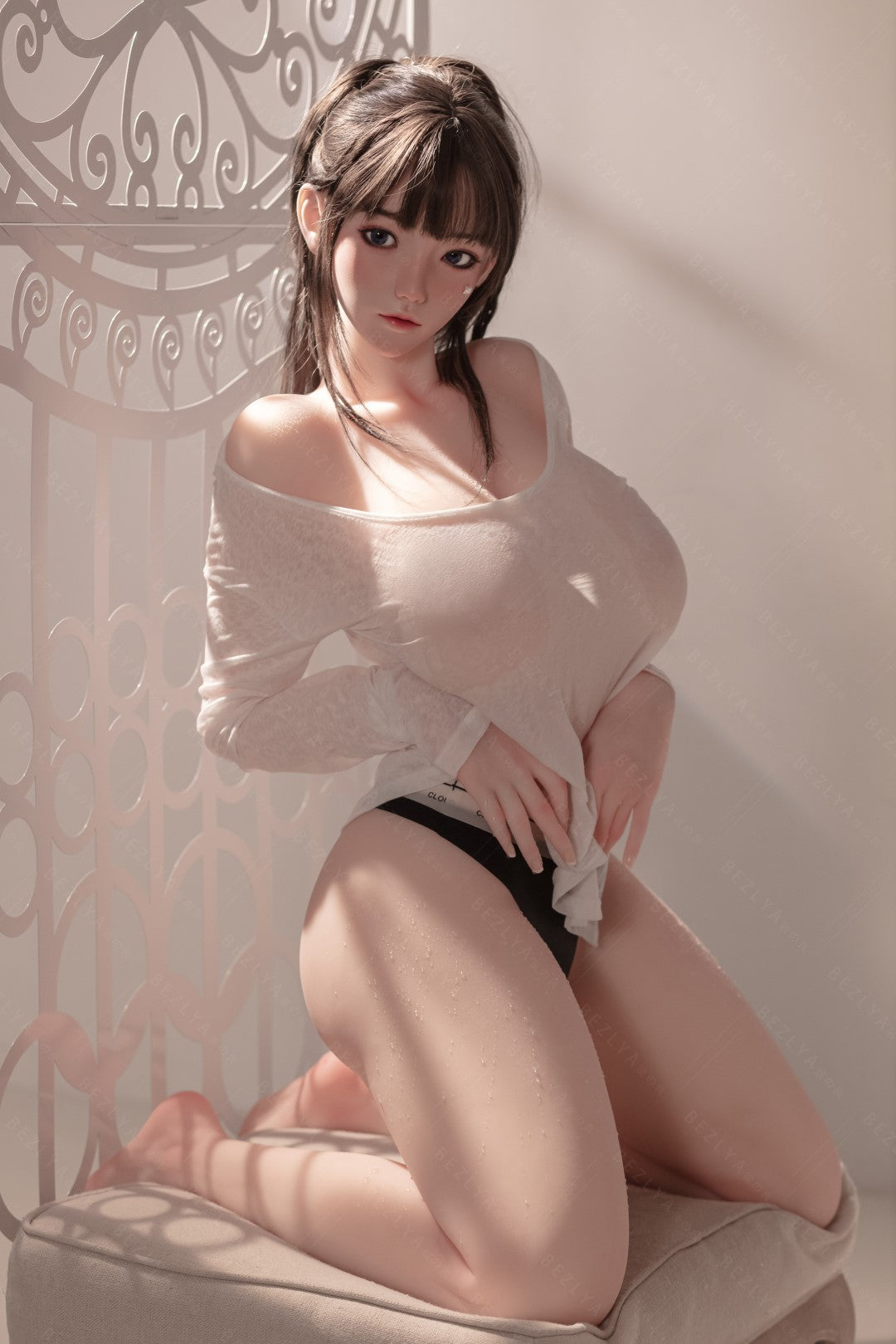 Cyrtenthera seksnukk (Bezlya Doll 155 cm F tass 2,0 TPE + silikoon)
