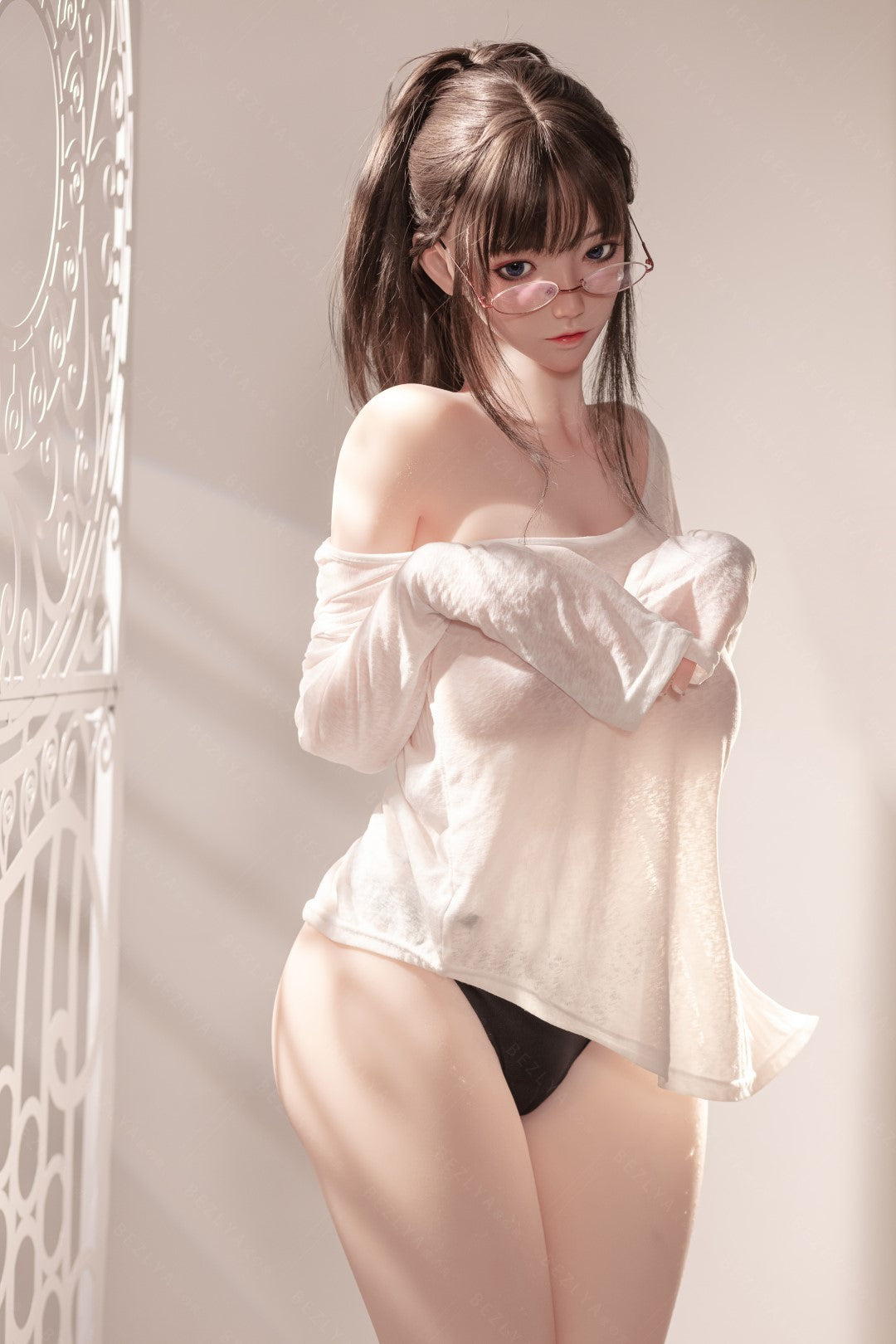 Cyrtenthera seksnukk (Bezlya Doll 155 cm F tass 2,0 TPE + silikoon)