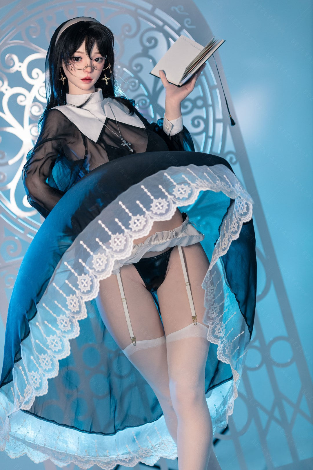 Albizia seksnukk (Bezlya Doll 168cm F tass 2,2U silikoon)