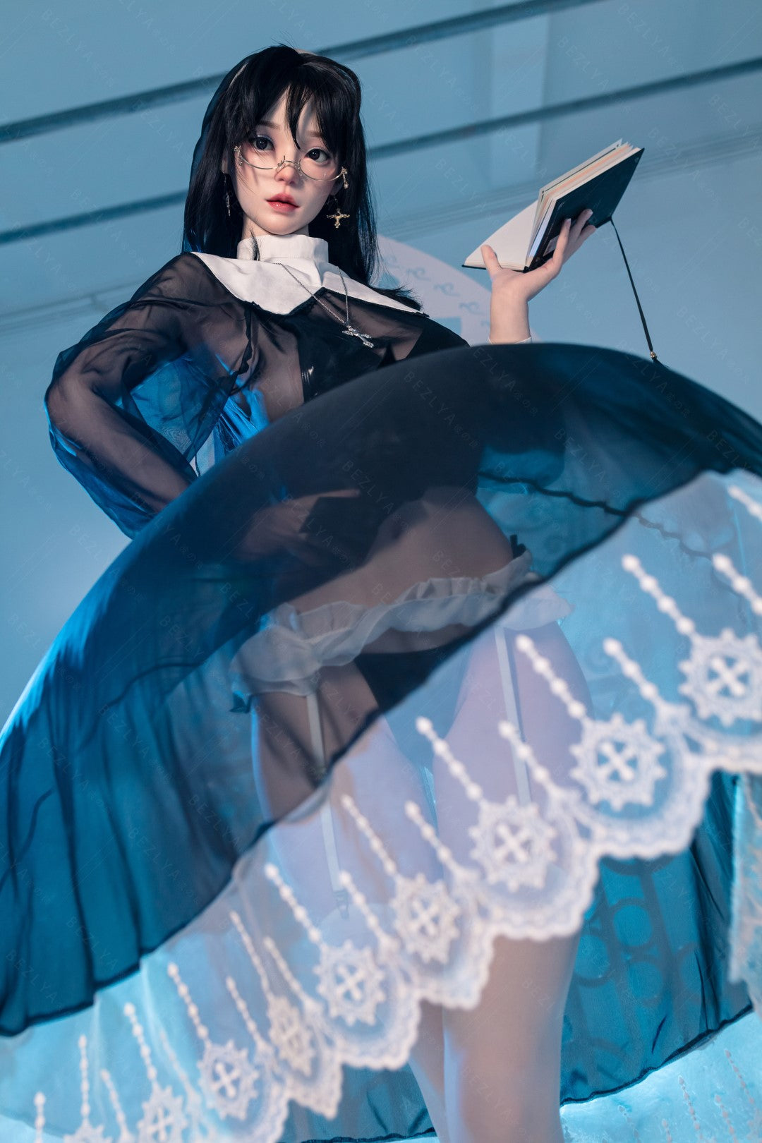Albizia seksnukk (Bezlya Doll 168cm F tass 2,2U silikoon)